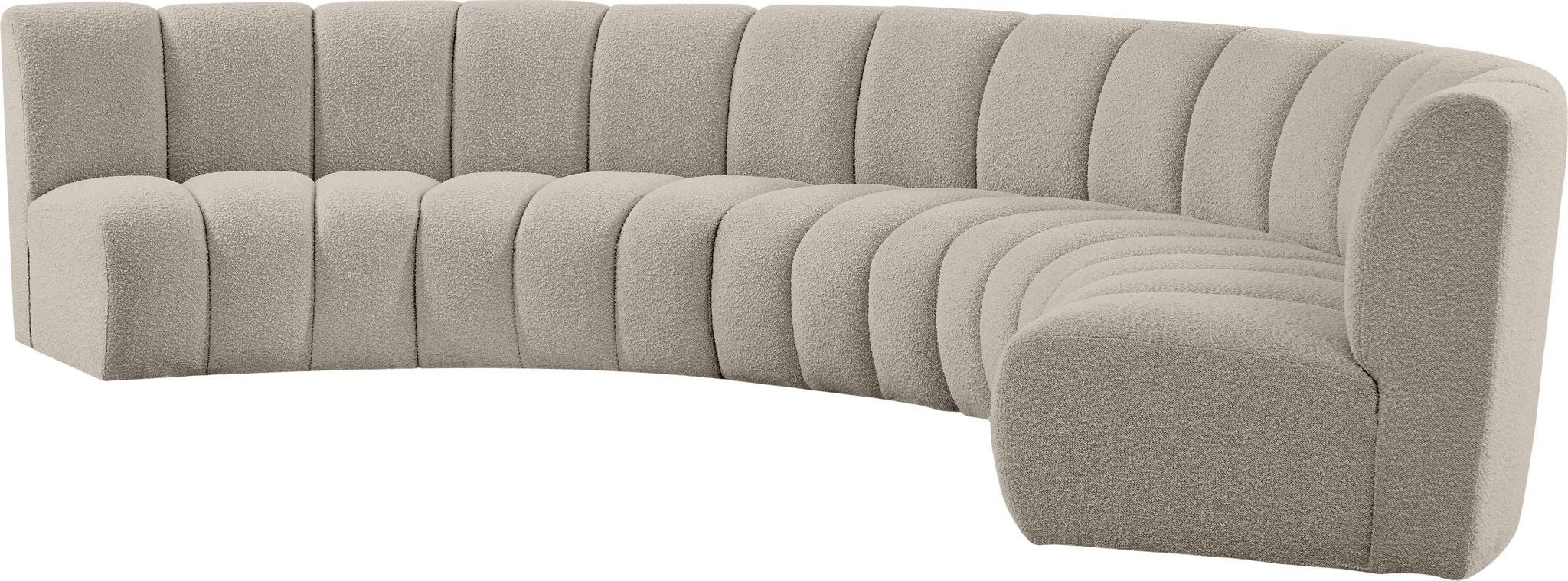Infinity - 5 Piece Boucle Modular Sectional - Urban Living Furniture (Los Angeles, CA)