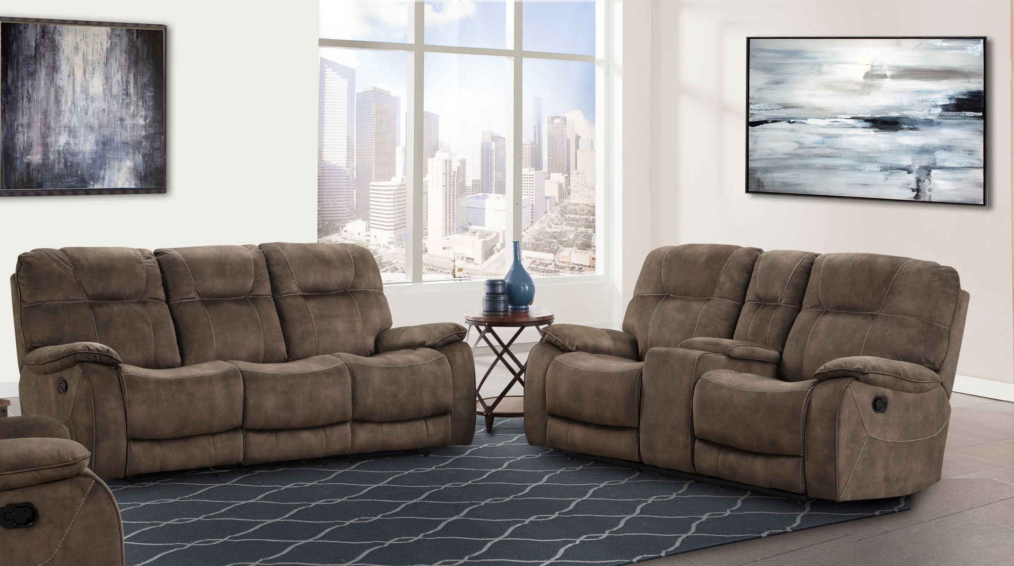 Cooper - Reclining Sofa Set - Urban Living Furniture (Los Angeles, CA)