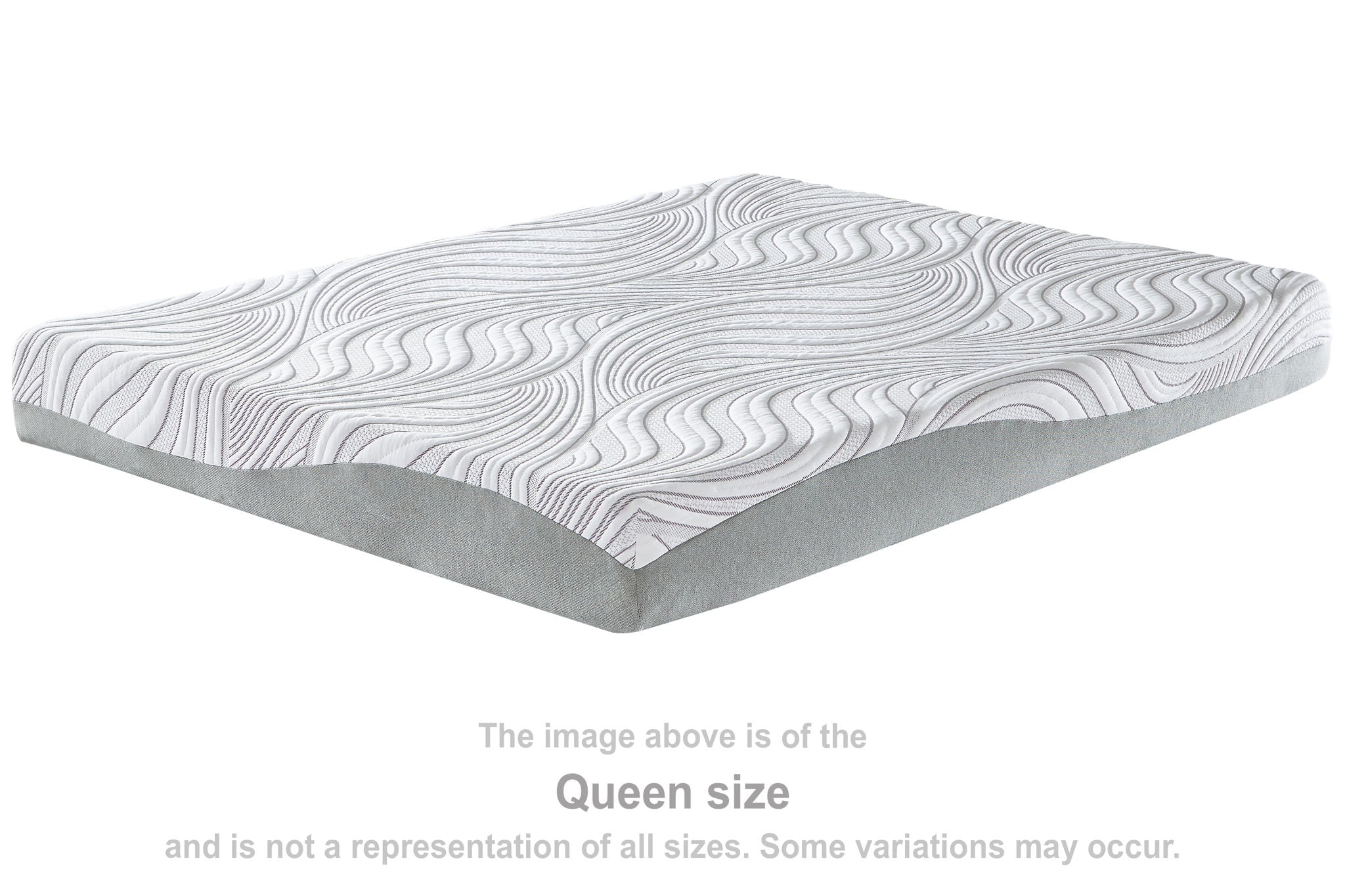 8 Inch Memory Foam - California King Mattress - White - Urban Living Furniture (Los Angeles, CA)