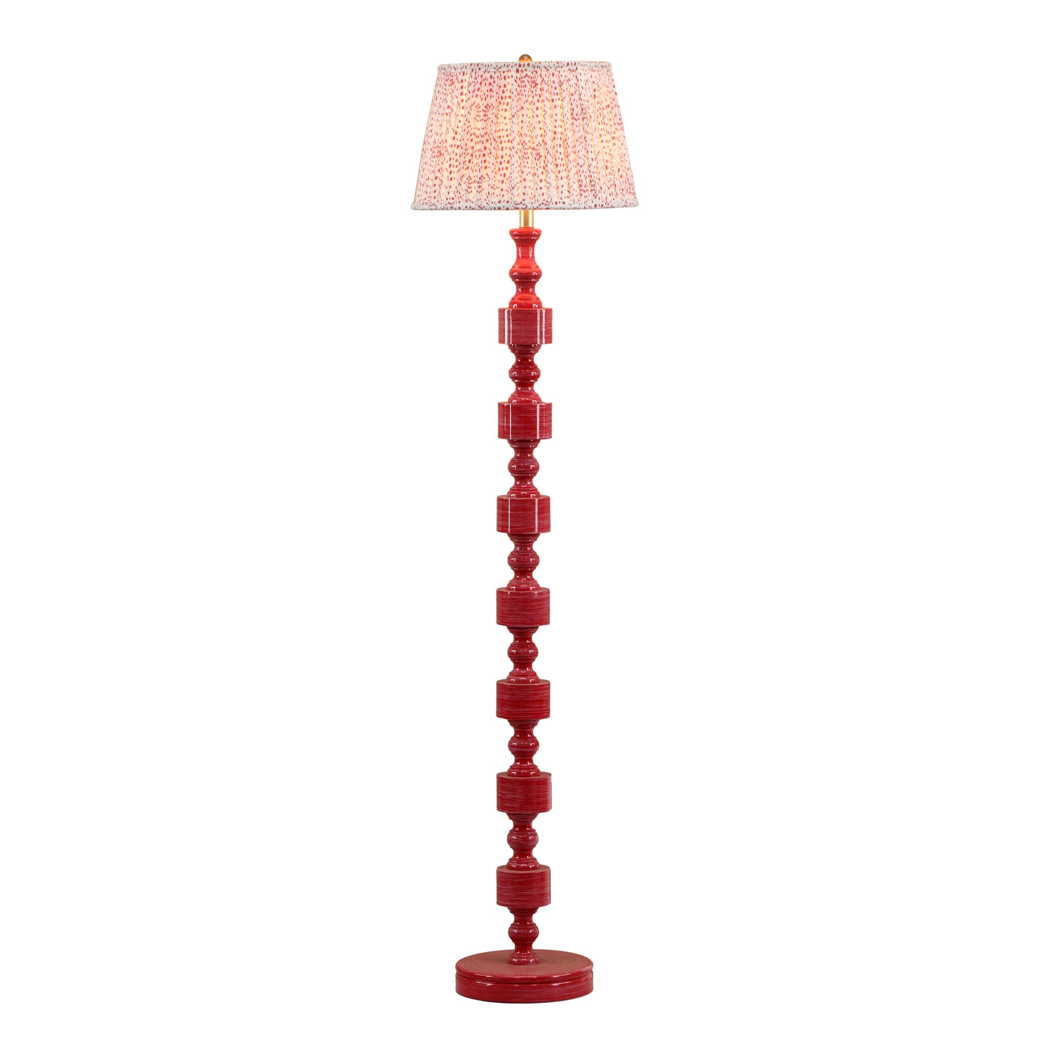 Peggy - Spotted Floor Lamp - Pink - Urban Living Furniture (Los Angeles, CA)
