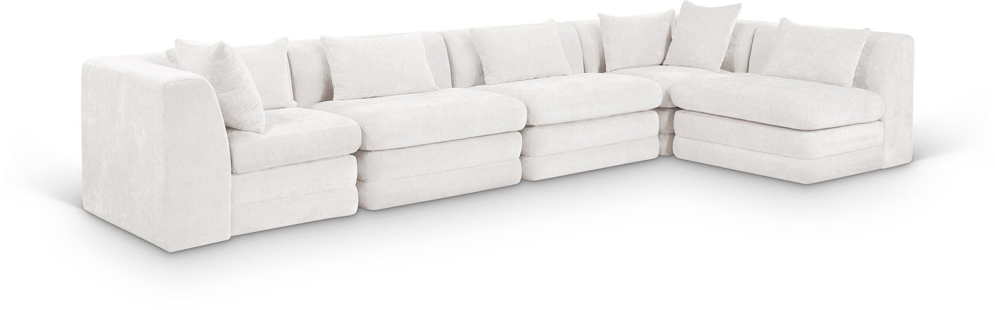 Stellar - 5 Piece Upholstered Modular Sectional - Urban Living Furniture (Los Angeles, CA)