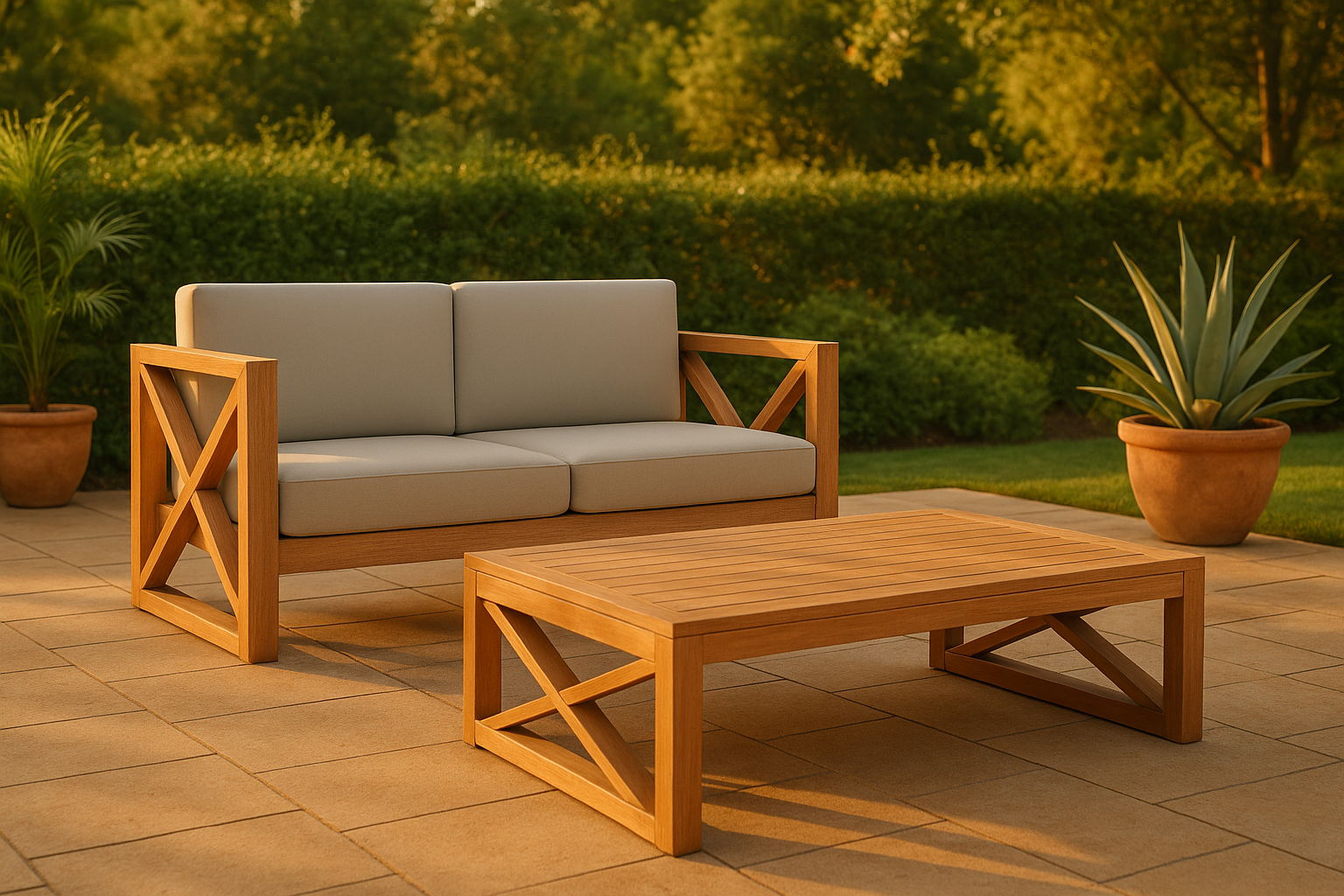 Anguilla - Water Resistant Outdoor Loveseat - Urban Living Furniture (Los Angeles, CA)