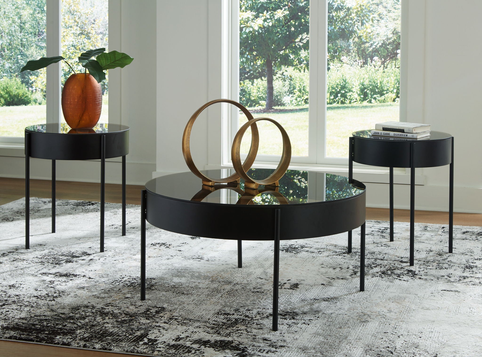 Ardoline - Black - Occasional Table Set (Set of 3) - Urban Living Furniture (Los Angeles, CA)