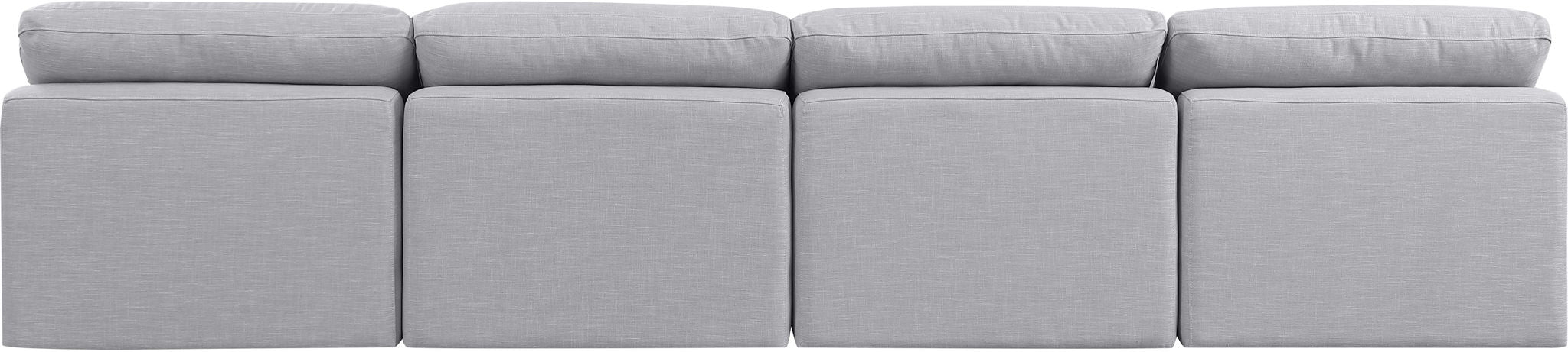 Indulge - Linen 4 Seat Modular Armless Sofa - Urban Living Furniture (Los Angeles, CA)