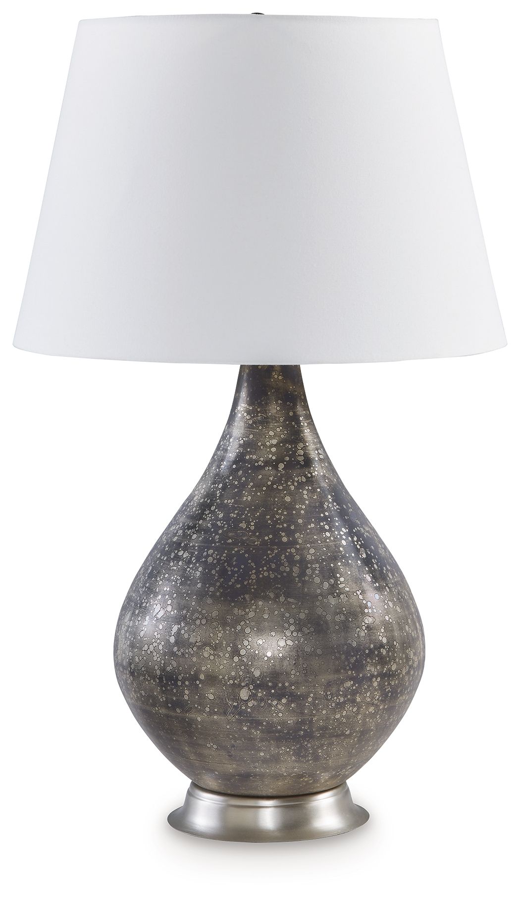 Bluacy - Antique Gray - Glass Table Lamp - Urban Living Furniture (Los Angeles, CA)