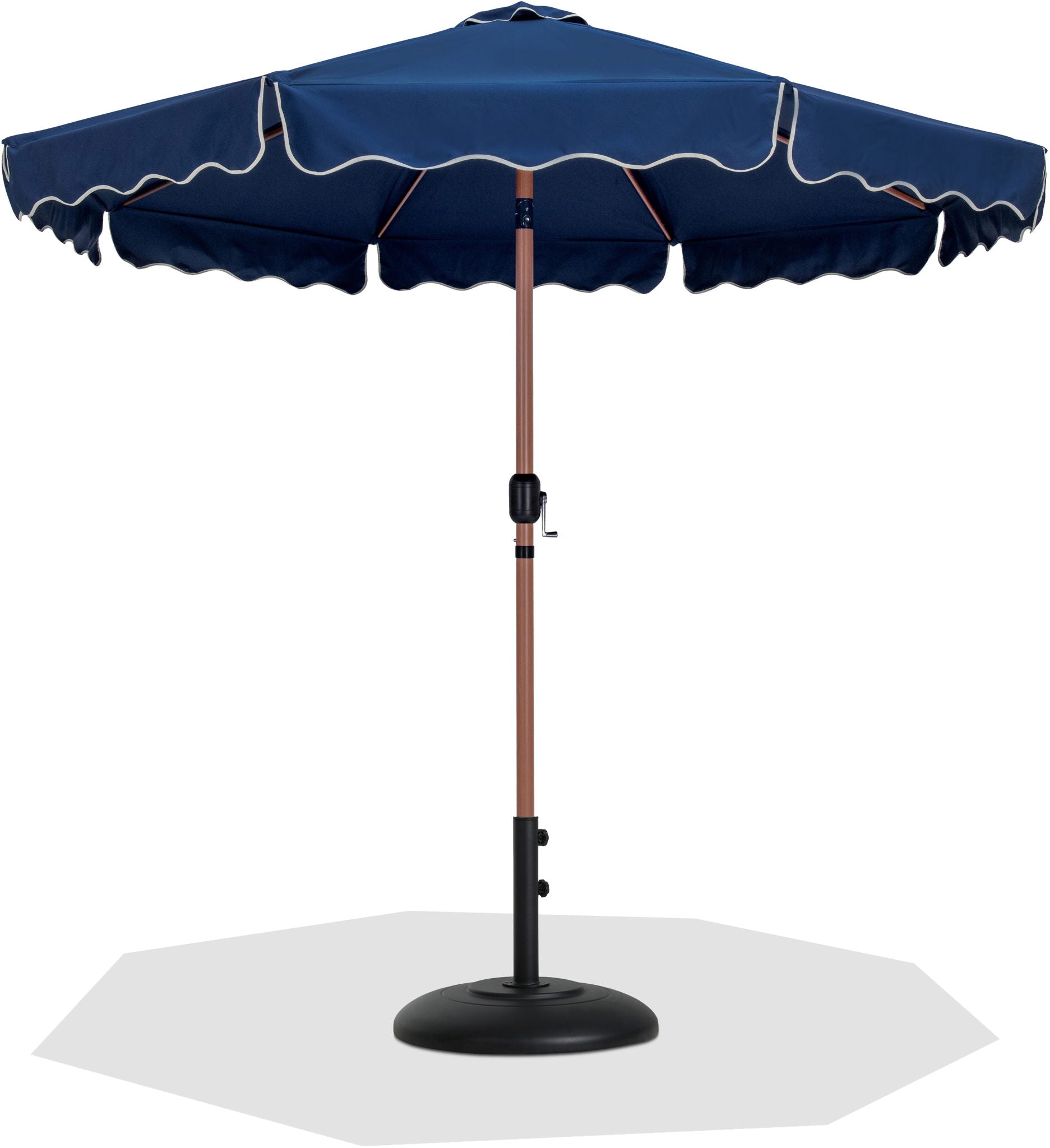 Amalfi - Patio Umbrella - Black Base / Light Brown Pole - Urban Living Furniture (Los Angeles, CA)