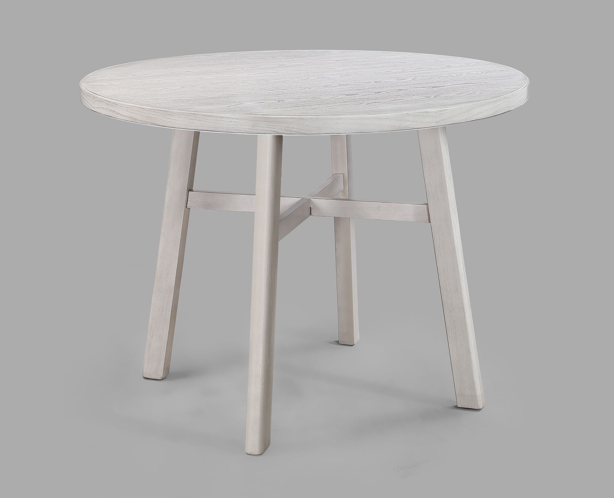 Blanche - Round Counter Height Table - Antique White - Urban Living Furniture (Los Angeles, CA)