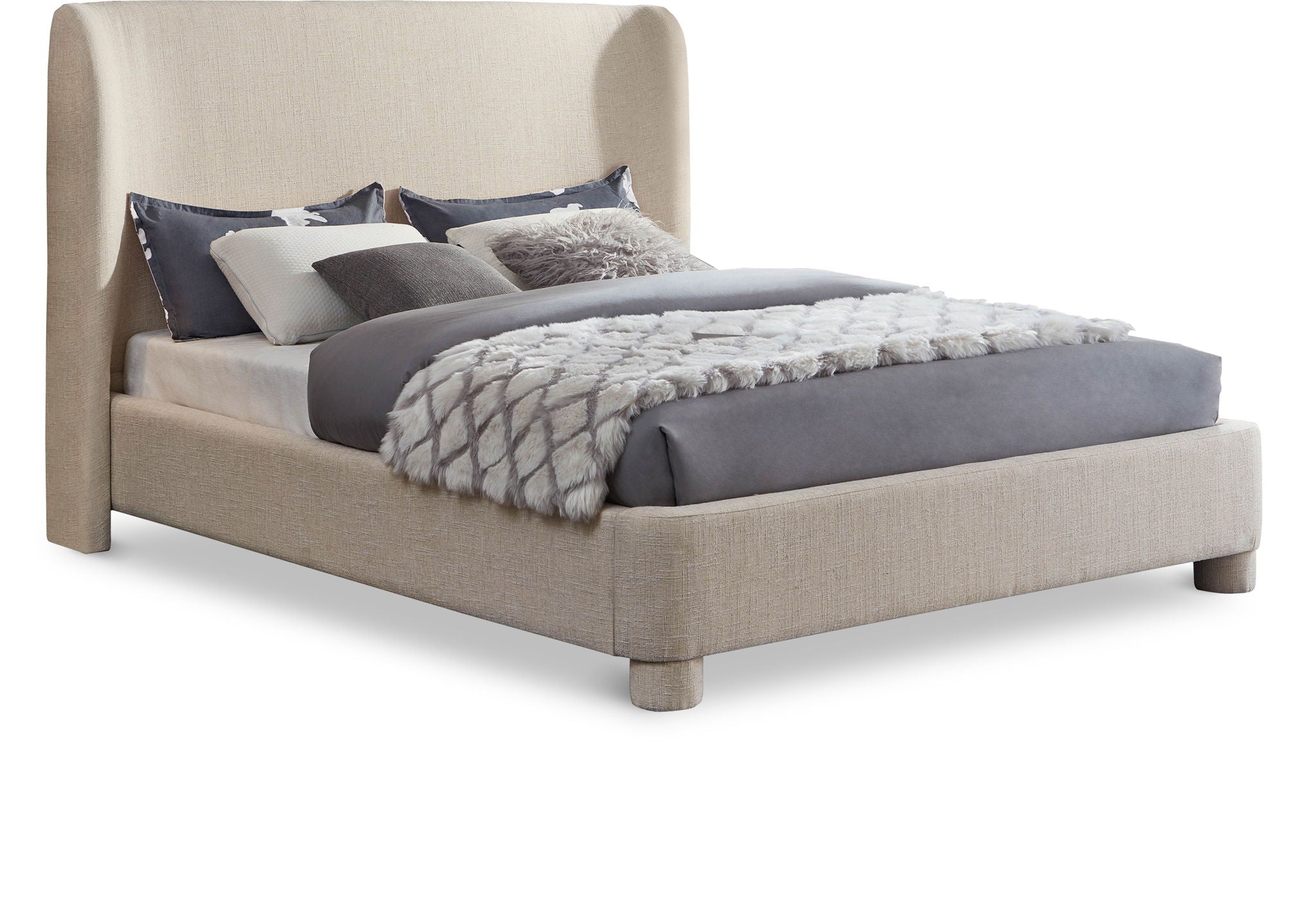 Penny - Polyester Fabric Bed - Urban Living Furniture (Los Angeles, CA)