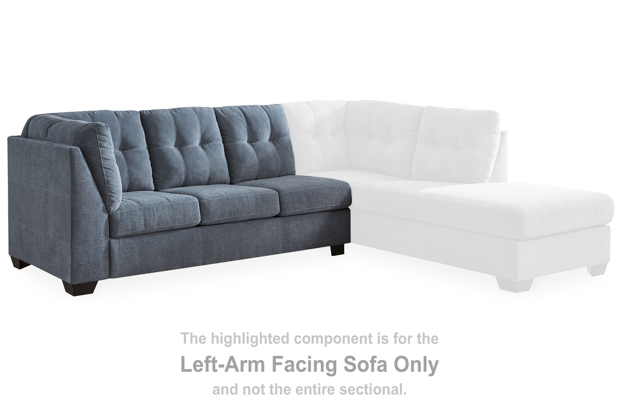 Marleton - Denim - Laf Sofa - Urban Living Furniture (Los Angeles, CA)