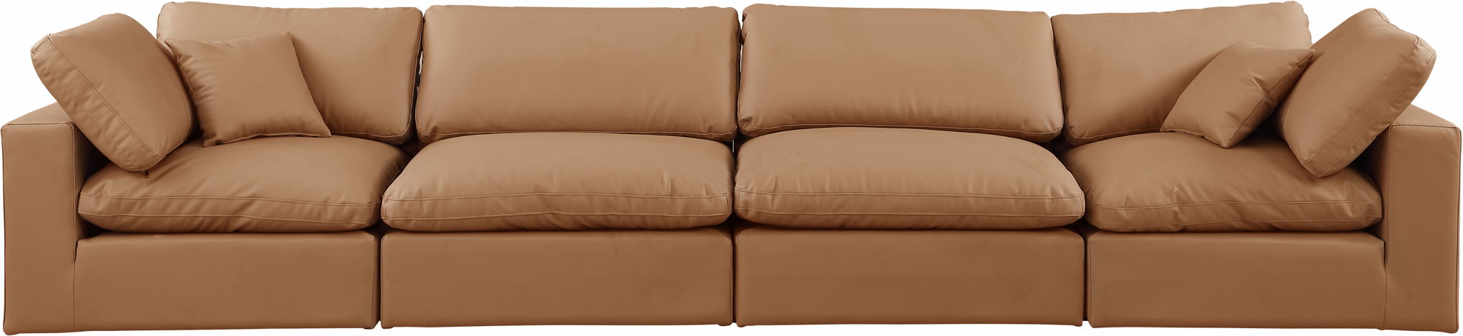 Comfy - Faux Leather Modular Sofa 4 Seats - Urban Living Furniture (Los Angeles, CA)