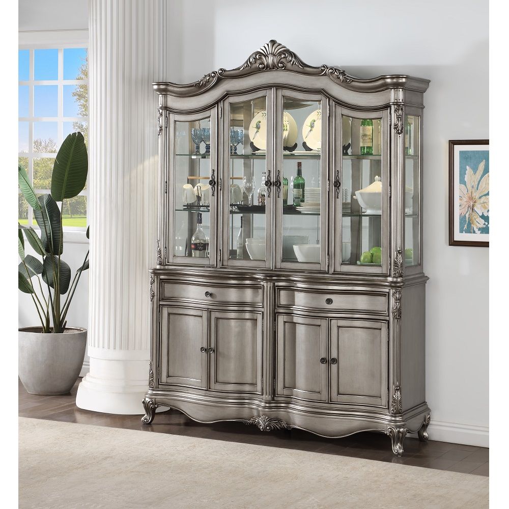 Ariadne - Hutch & Buffet - Antique Platinum - Urban Living Furniture (Los Angeles, CA)