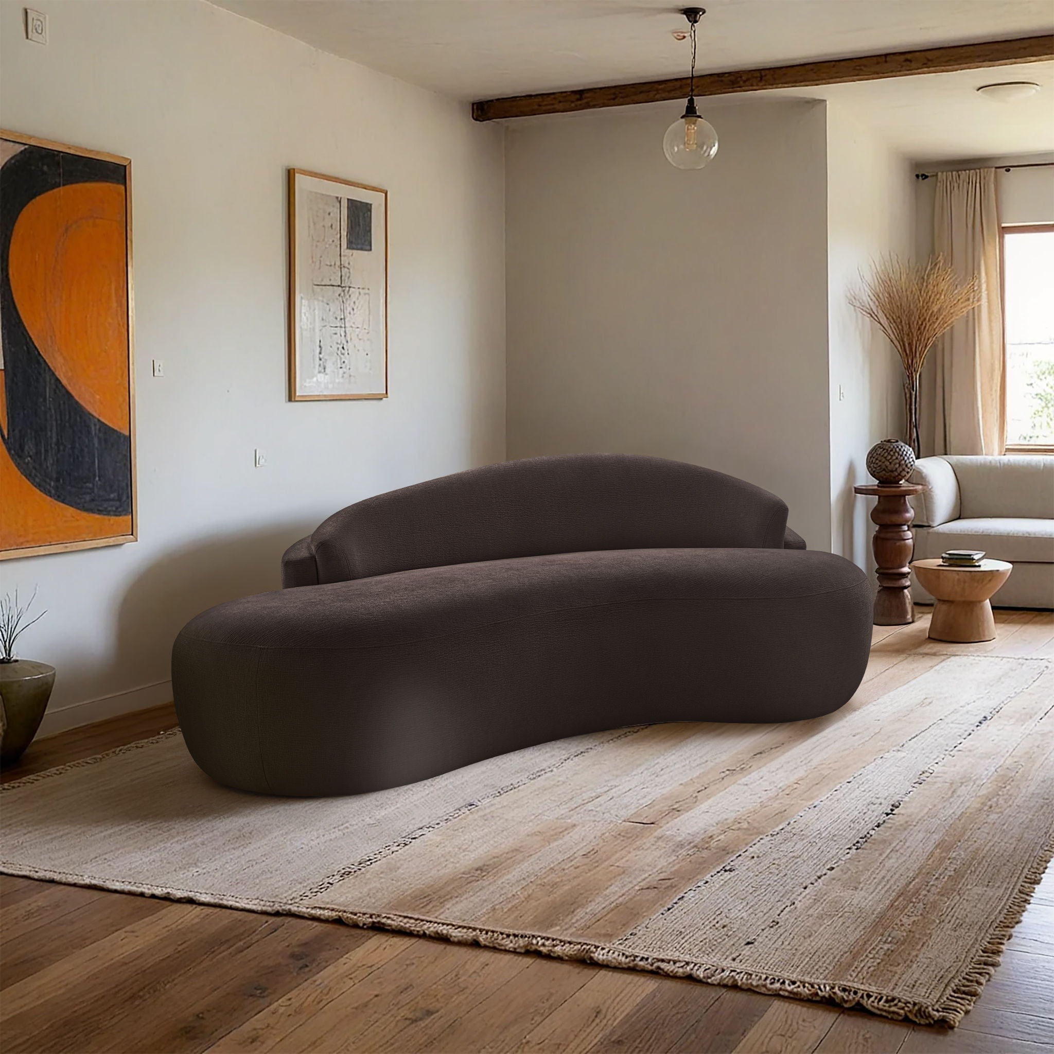 Caspian - Chenille Fabric Upholstered Loveseat - Urban Living Furniture (Los Angeles, CA)