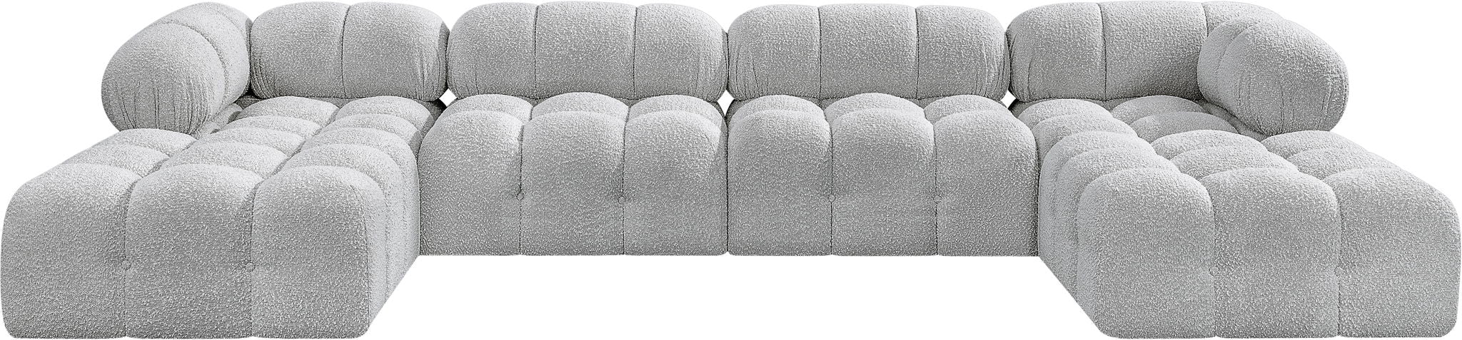 Ames - 6 Piece Fabric Modular U-Shaped Sectional - Urban Living Furniture (Los Angeles, CA)