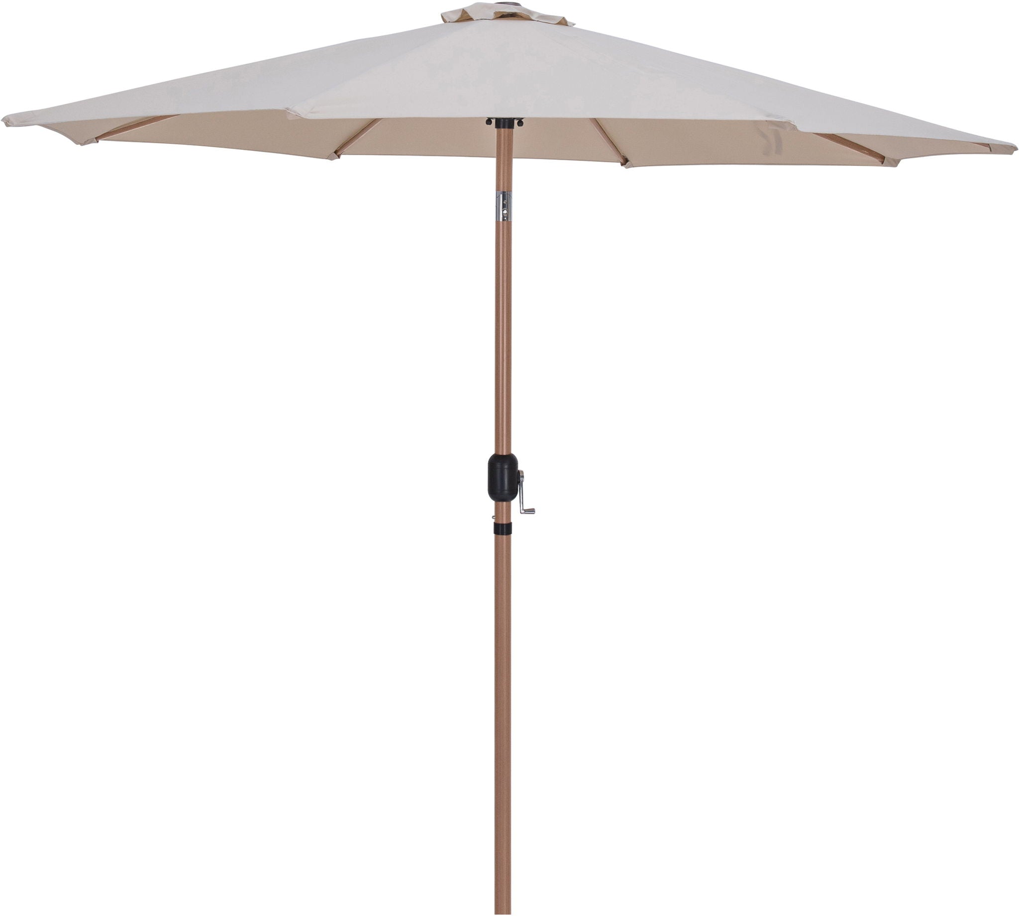 Amalfi - Aluminum Patio Umbrella - Light Brown Base / Light Brown Pole - Urban Living Furniture (Los Angeles, CA)