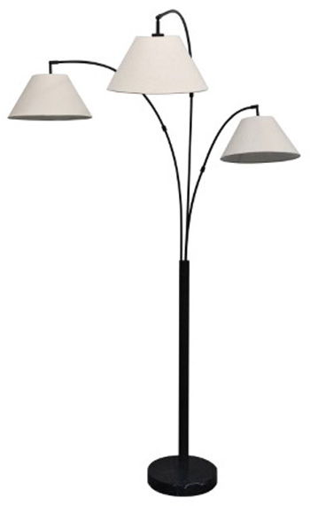 Gibbswellner - Metal Arc Lamp - Black - Urban Living Furniture (Los Angeles, CA)