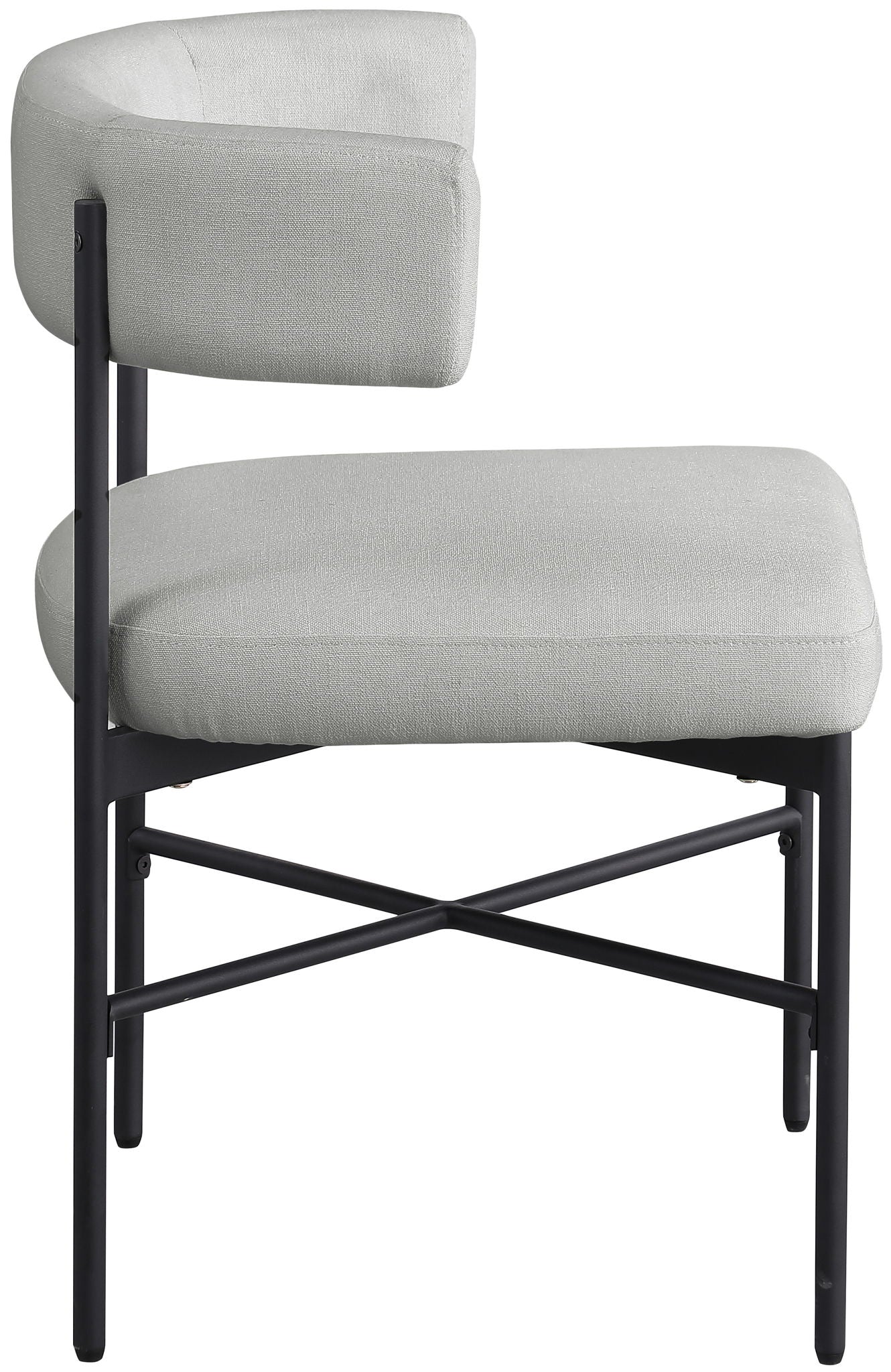 Rivage - Durable Dining Chair With Black Frame (Set of 2) - Urban Living Furniture (Los Angeles, CA)