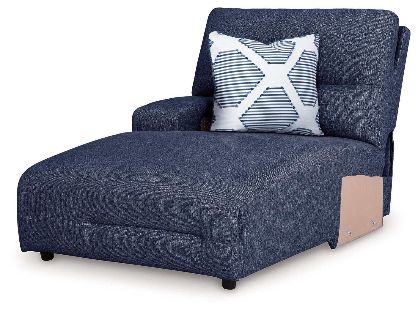 Acklen Place - Navy - Laf Power Reclining Back Chaise - Urban Living Furniture (Los Angeles, CA)