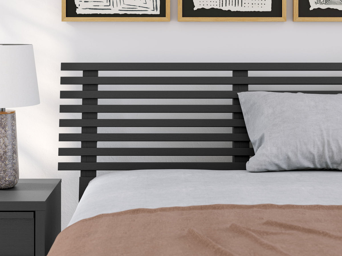 Danziar - Full Slat Headboard - Black - Urban Living Furniture (Los Angeles, CA)