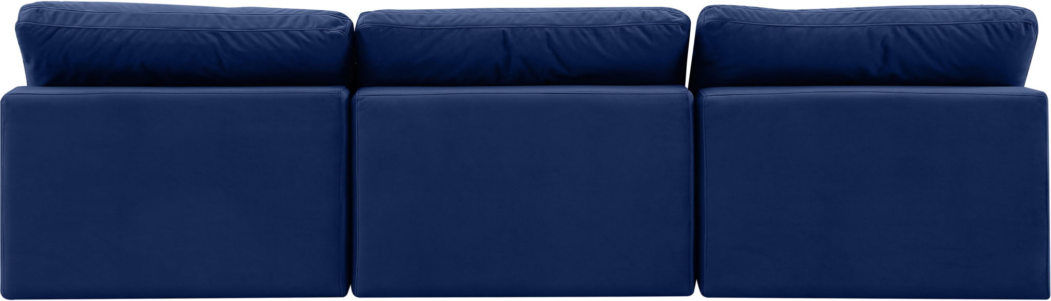 Comfy - Velvet Modular Armless Sofa 3 Seats - Urban Living Furniture (Los Angeles, CA)