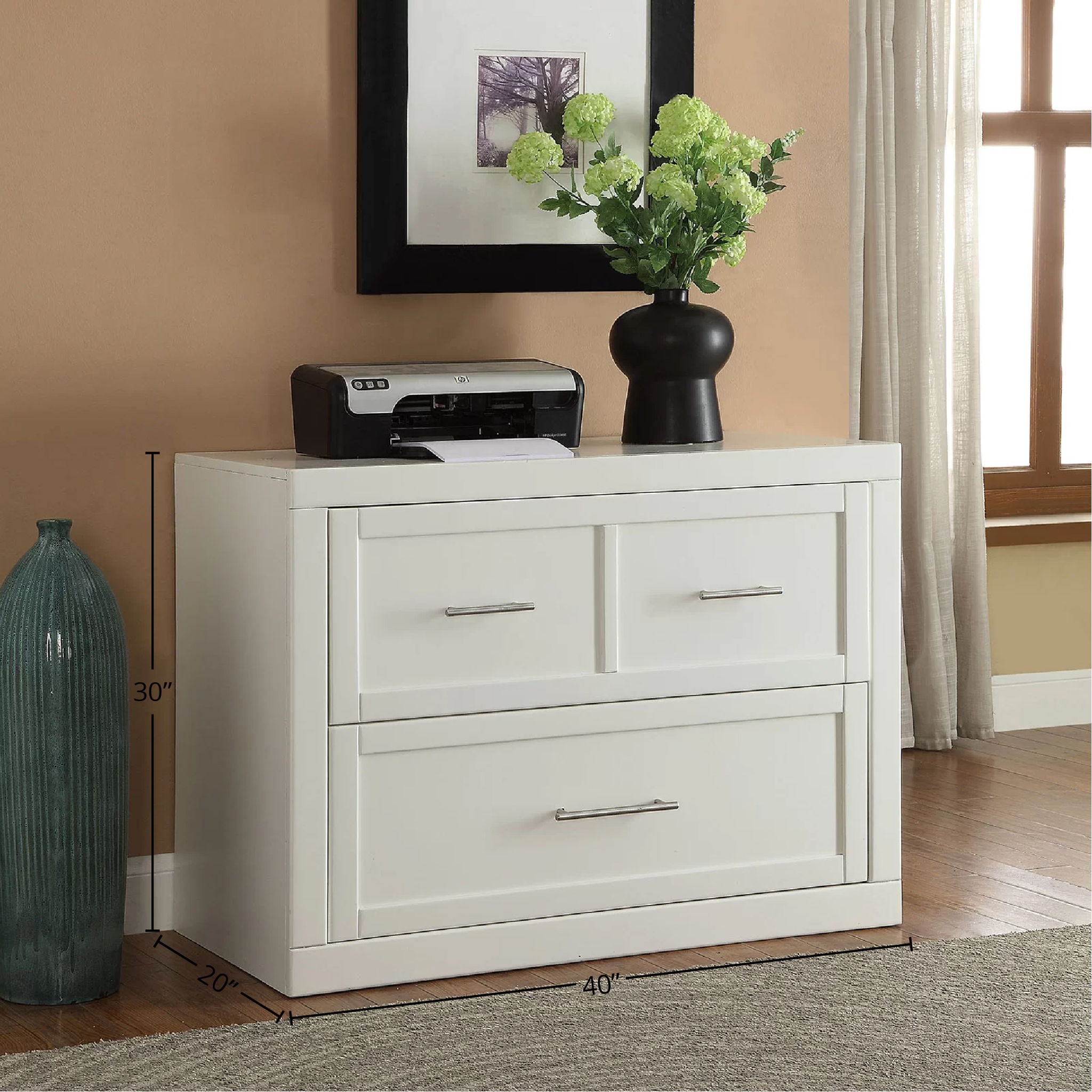 Catalina - Lateral File - Cottage White - Urban Living Furniture (Los Angeles, CA)