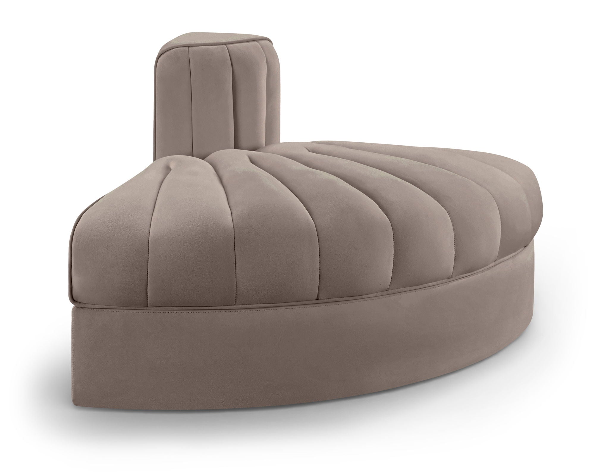 Rummi - Velvet Performance Fabric Upholstered Modular Chair - Urban Living Furniture (Los Angeles, CA)