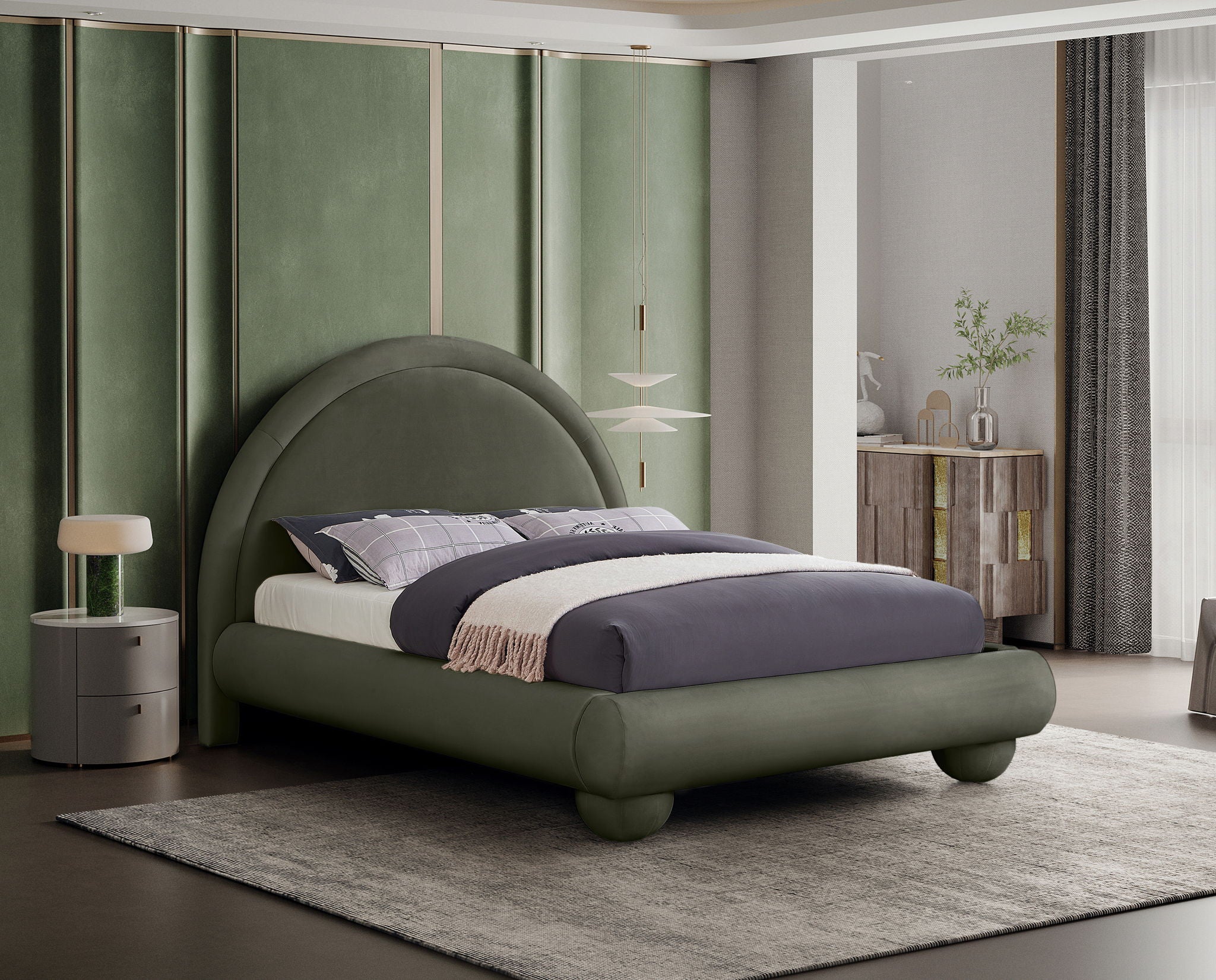Madrid - Upholstered Bed - Urban Living Furniture (Los Angeles, CA)