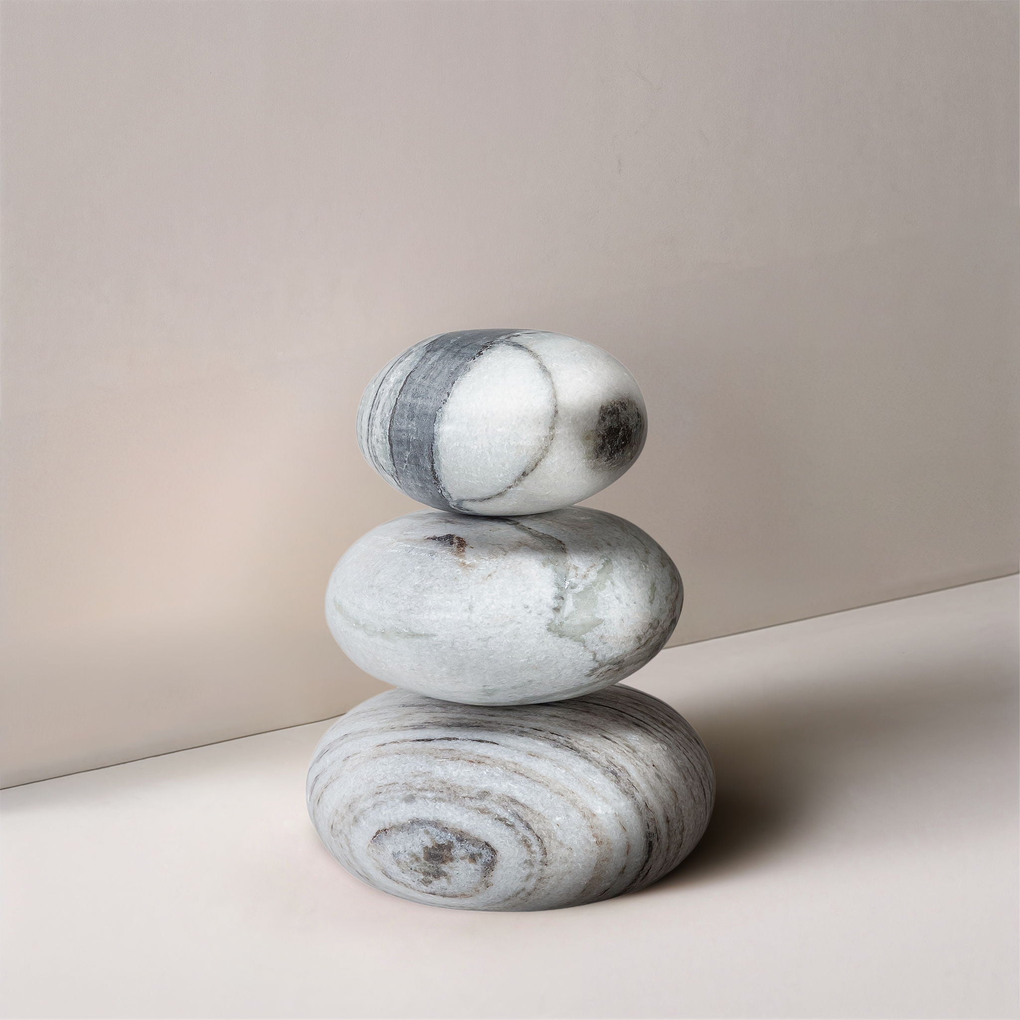Pumpkin - 3 Piece Marble Decorative Object - Panda - Urban Living Furniture (Los Angeles, CA)