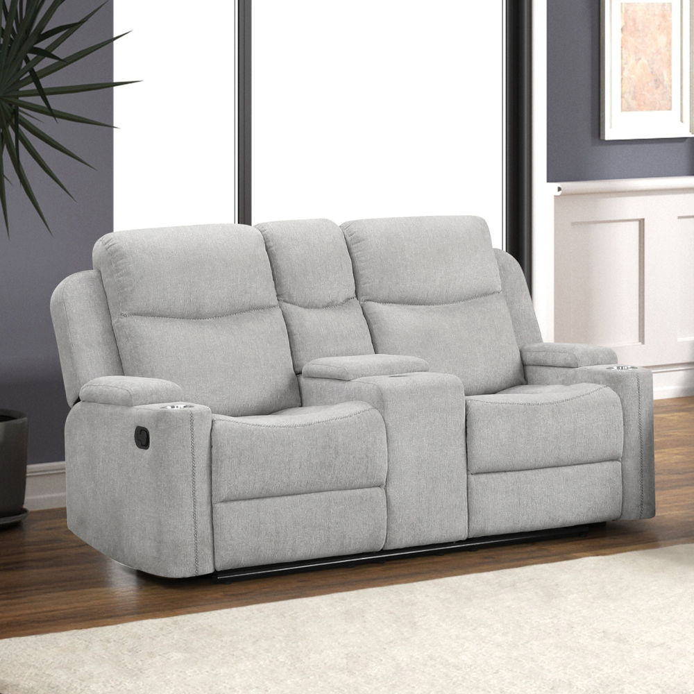 Galya - Motion Sofa - Light Gray Chenille - Urban Living Furniture (Los Angeles, CA)