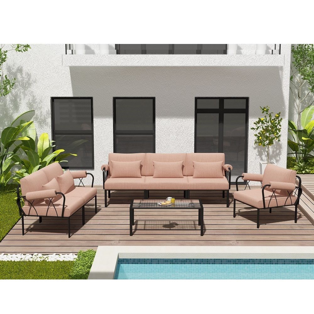 Rajni - Patio-Ottoman - Urban Living Furniture (Los Angeles, CA)