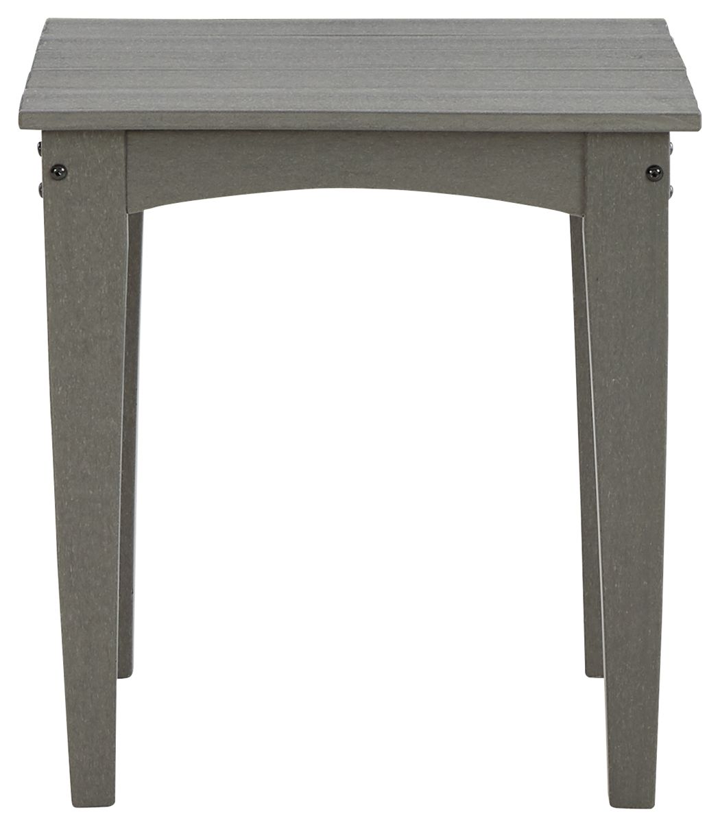 Visola - Gray - Square End Table - Urban Living Furniture (Los Angeles, CA)