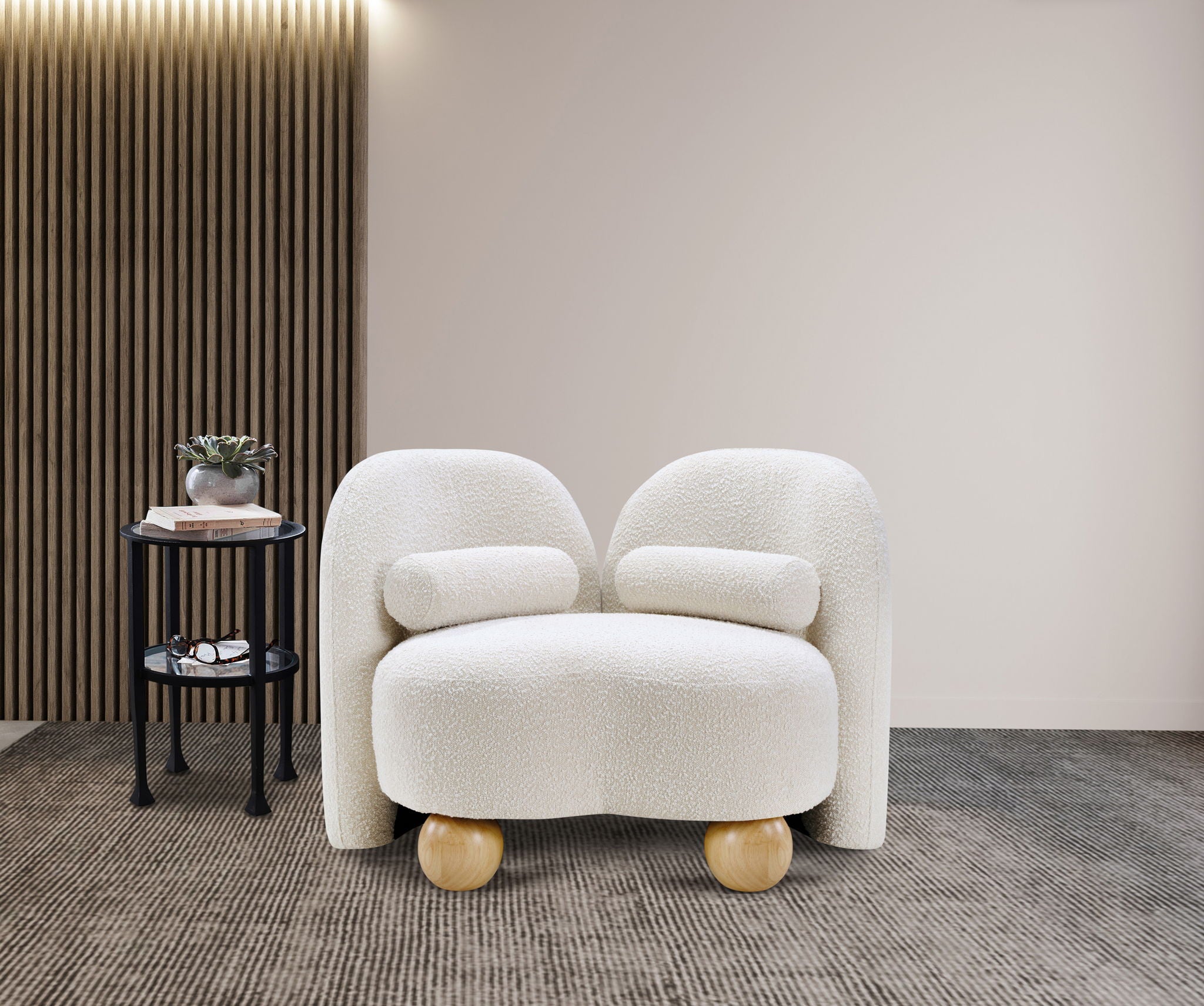 Daphne - Boucle Chair - Urban Living Furniture (Los Angeles, CA)