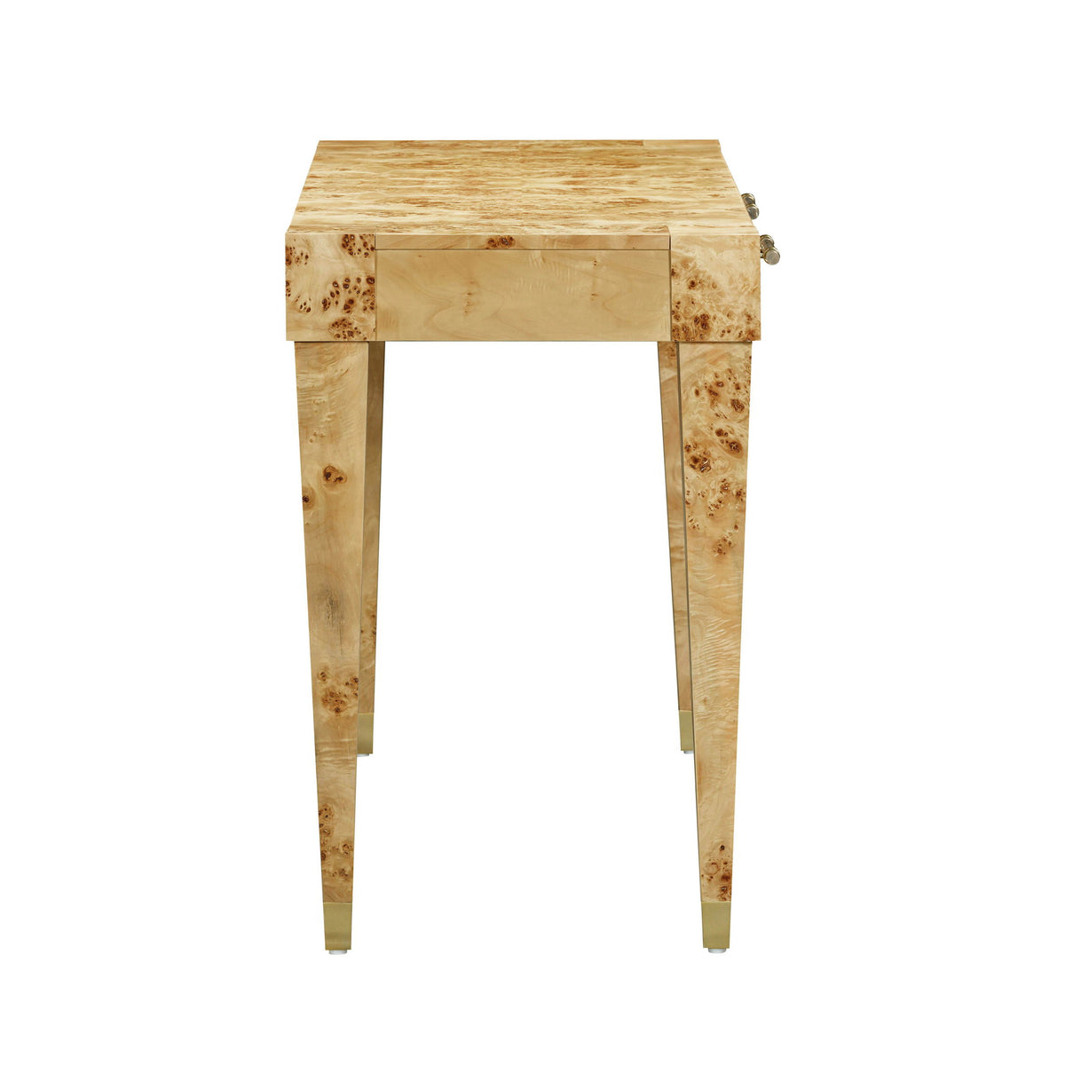Brandyss - Work Desk - Natural Burl