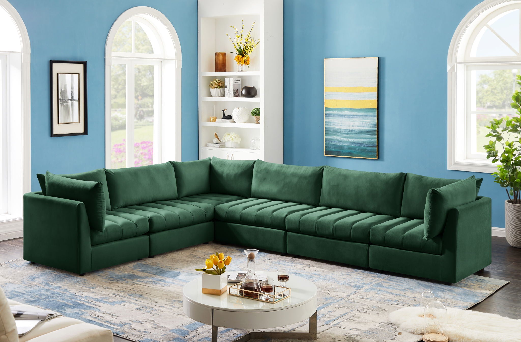 Jacob - 6 Pc. Modular Sectional - Urban Living Furniture (Los Angeles, CA)