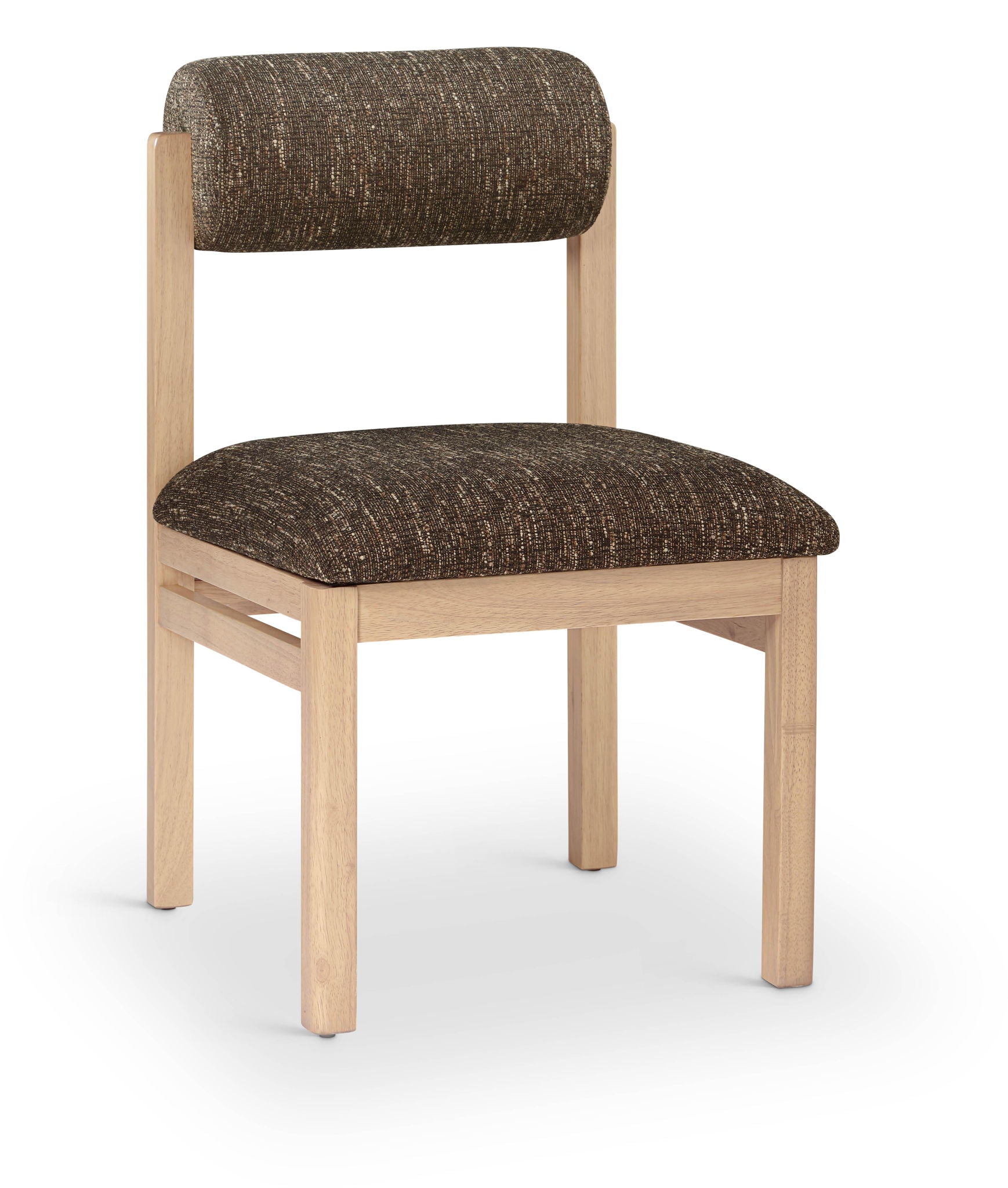Roundhill - Fabric Dining Chair (Set of 2) - Natural Frame - Urban Living Furniture (Los Angeles, CA)