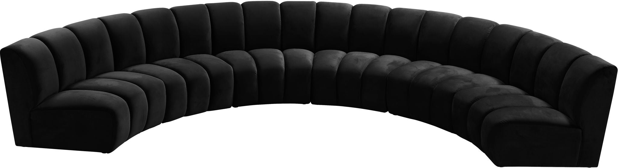 Infinity - 6 Piece Velvet Modular Sectional - Urban Living Furniture (Los Angeles, CA)
