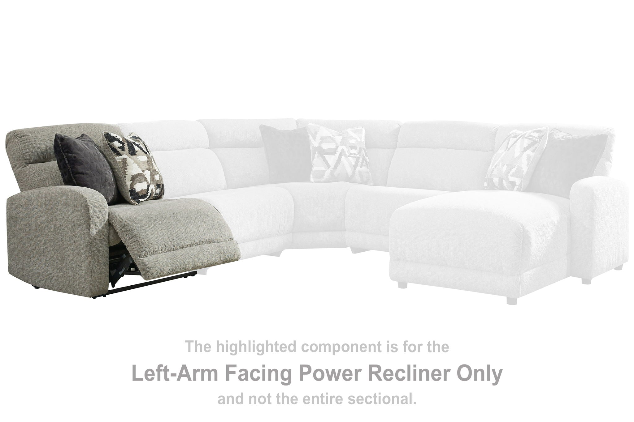 Colleyville - Beige - LAF Zero Wall Power Recliner - Urban Living Furniture (Los Angeles, CA)