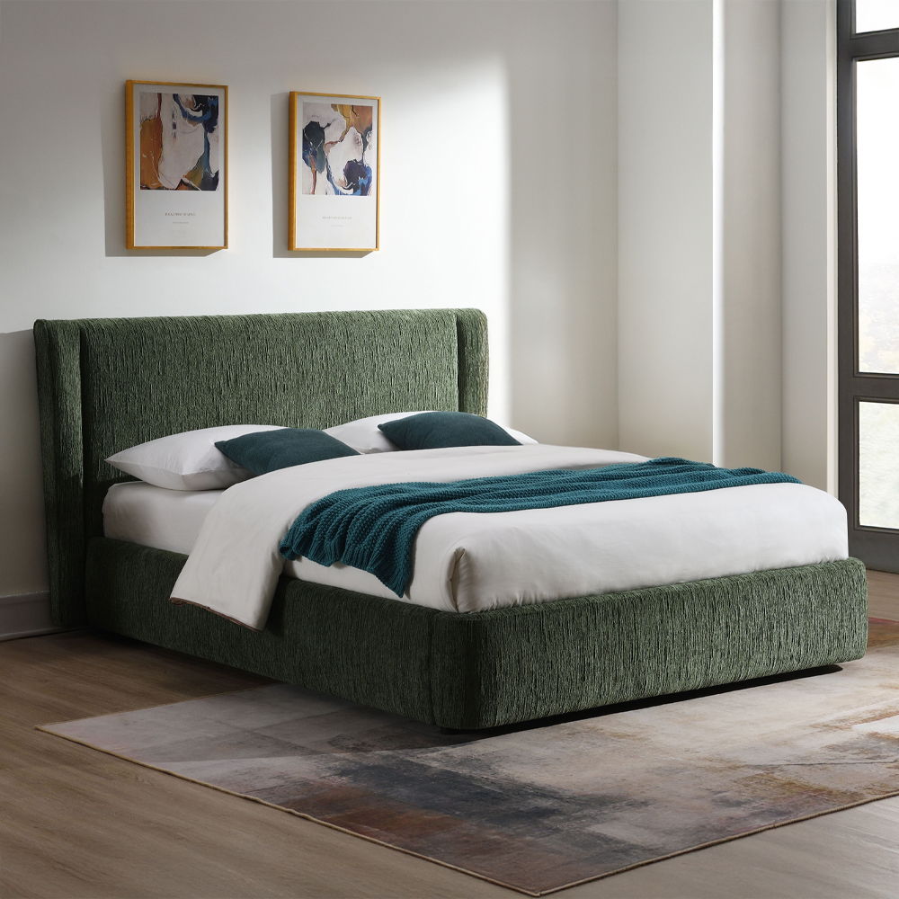 Cheryl - Upholstered Chenille Bed - Urban Living Furniture (Los Angeles, CA)