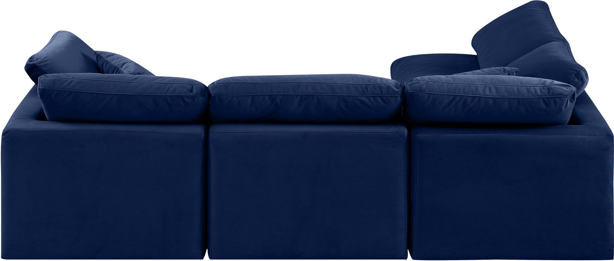 Indulge - Velvet 4 Piece Modular Sectional - Urban Living Furniture (Los Angeles, CA)