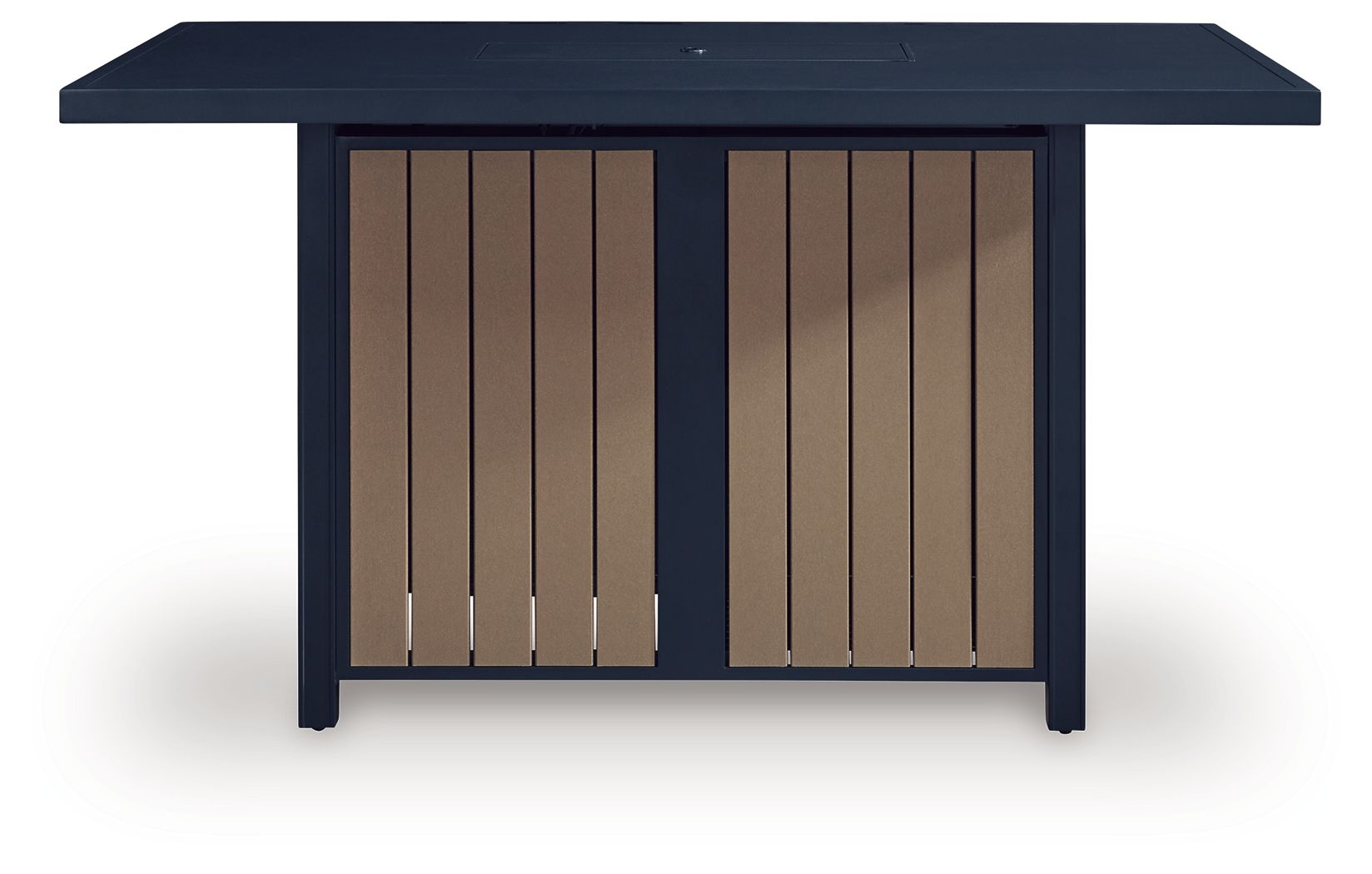 East Beach - Rectangular Bar Table With Fire Pit - Blue - Urban Living Furniture (Los Angeles, CA)