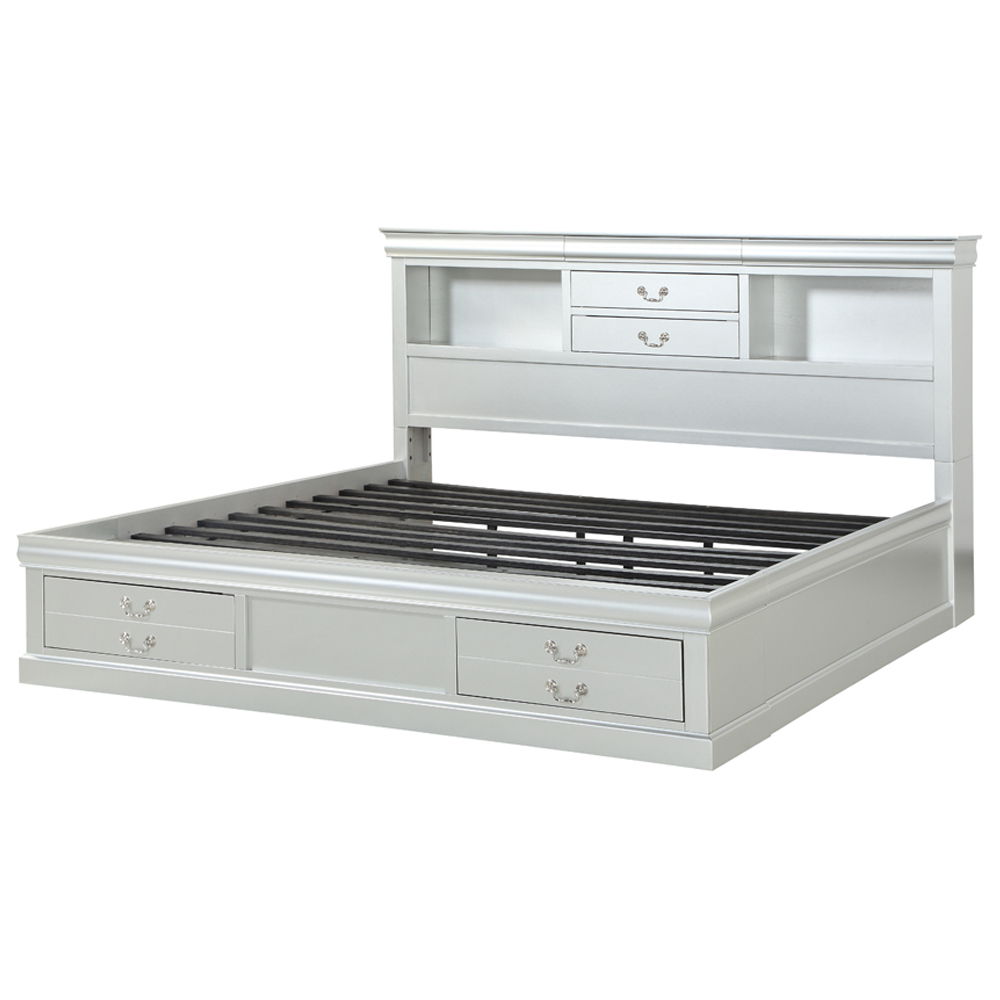 Louis Philippe III - Bed w/Storage - Urban Living Furniture (Los Angeles, CA)