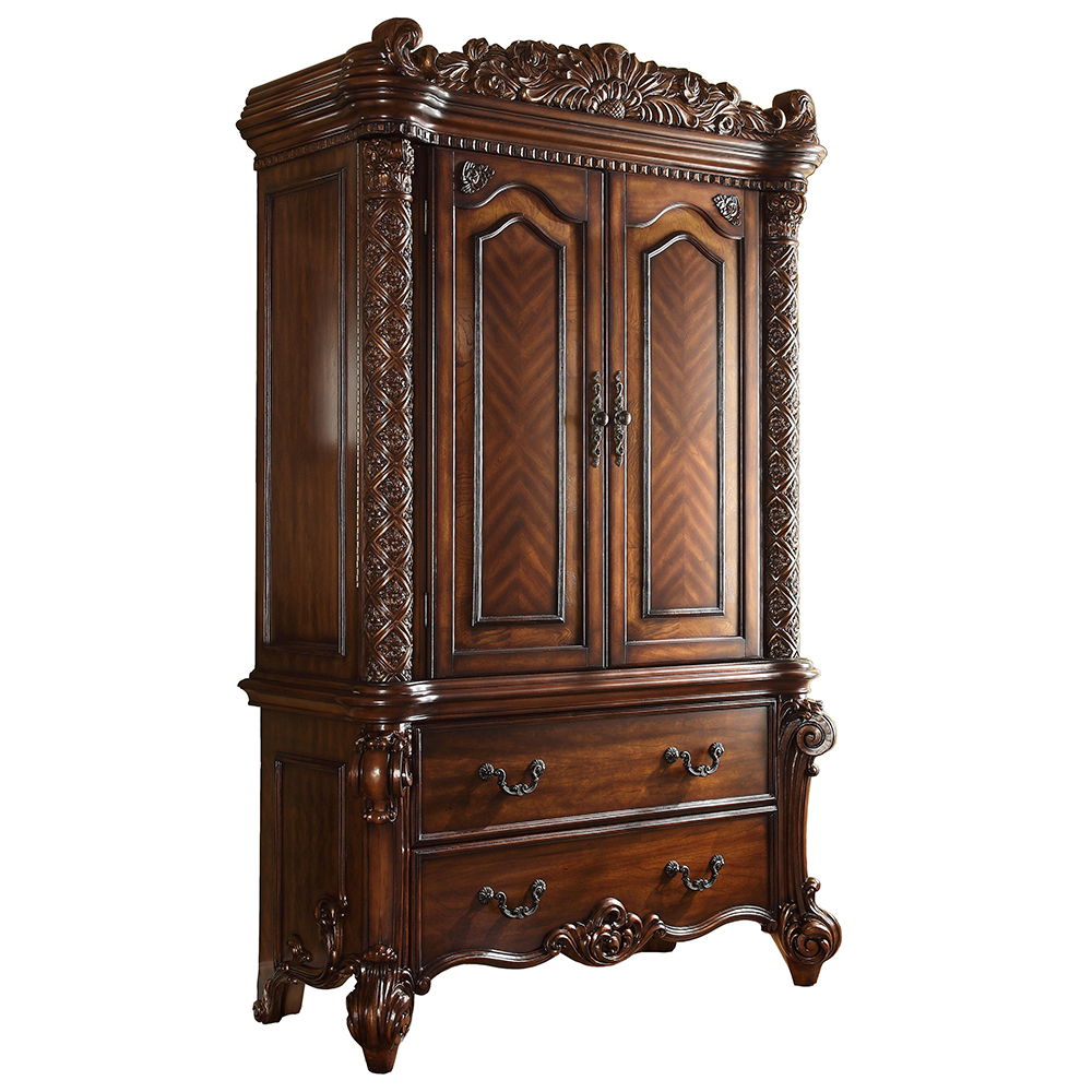 Vendome - Wardrobe/TV Armoire - Cherry - Urban Living Furniture (Los Angeles, CA)
