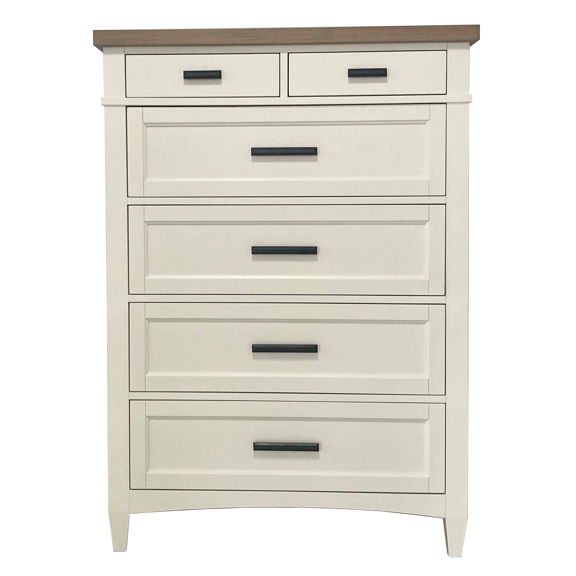 Americana Modern Bedroom - 6 Drawer Chest - Cotton - Urban Living Furniture (Los Angeles, CA)