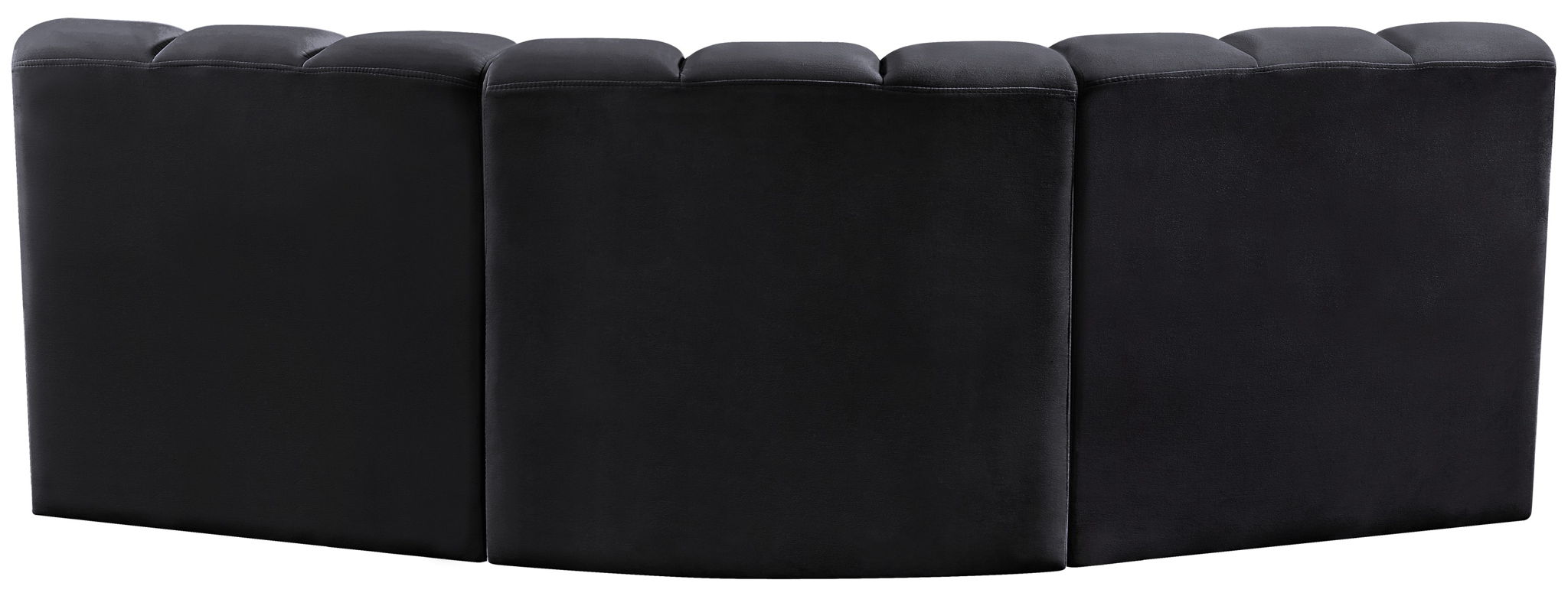 Arc - Velvet 3 Piece Modular Corner Sofa