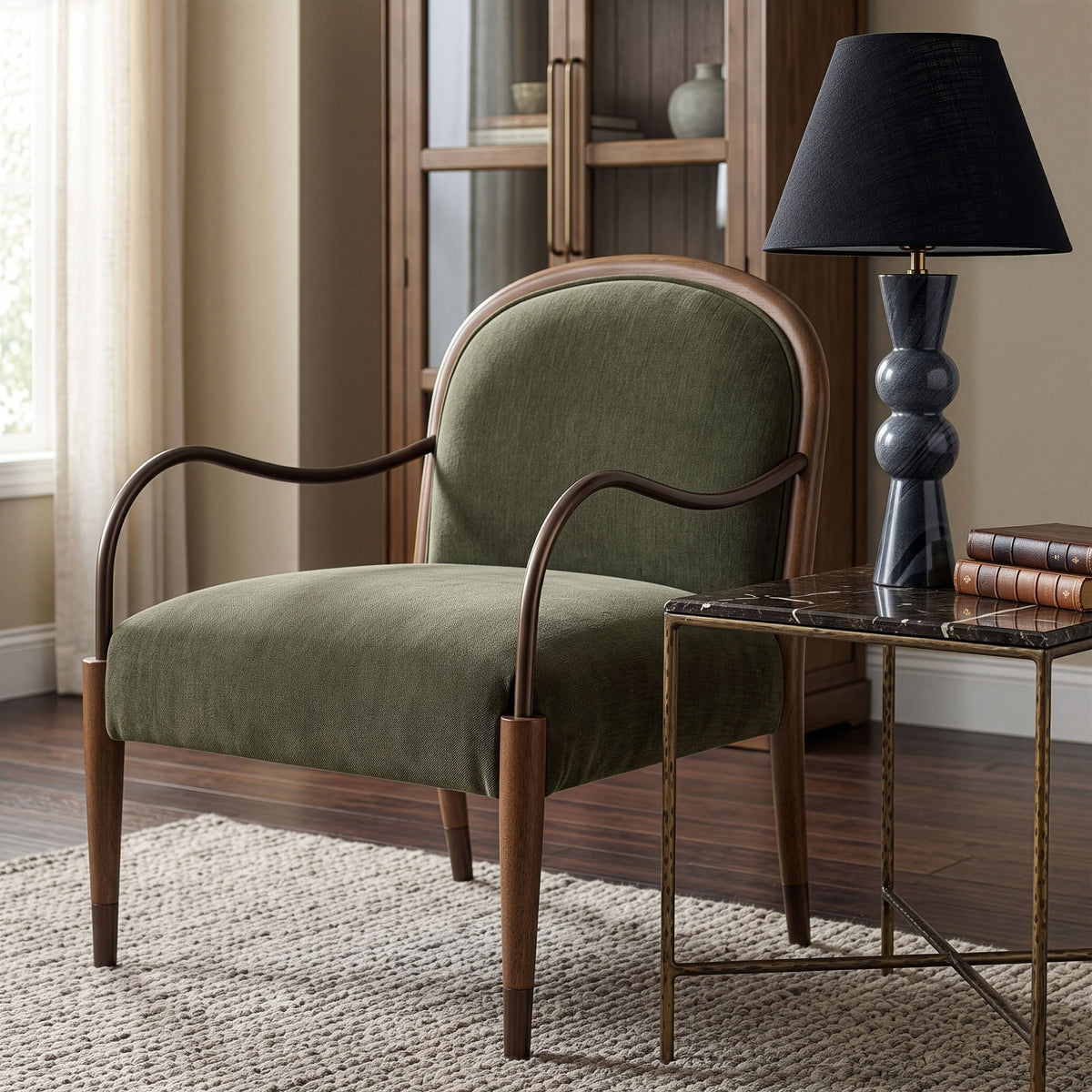 Cambria - Fabric Upholstered Accent Chair