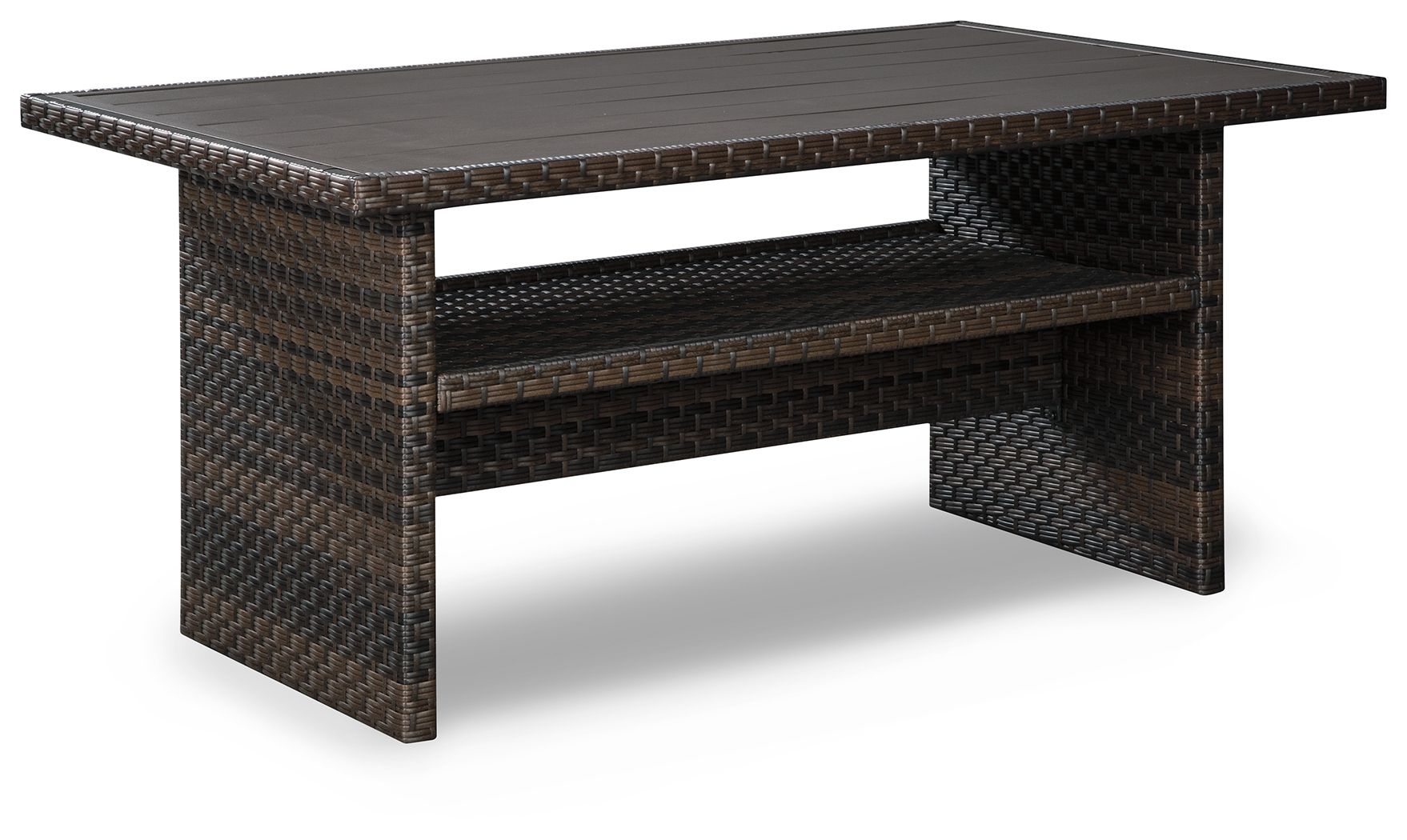 Easy Isle - RECT Multi-Use Table - Dark Brown / Beige - Urban Living Furniture (Los Angeles, CA)