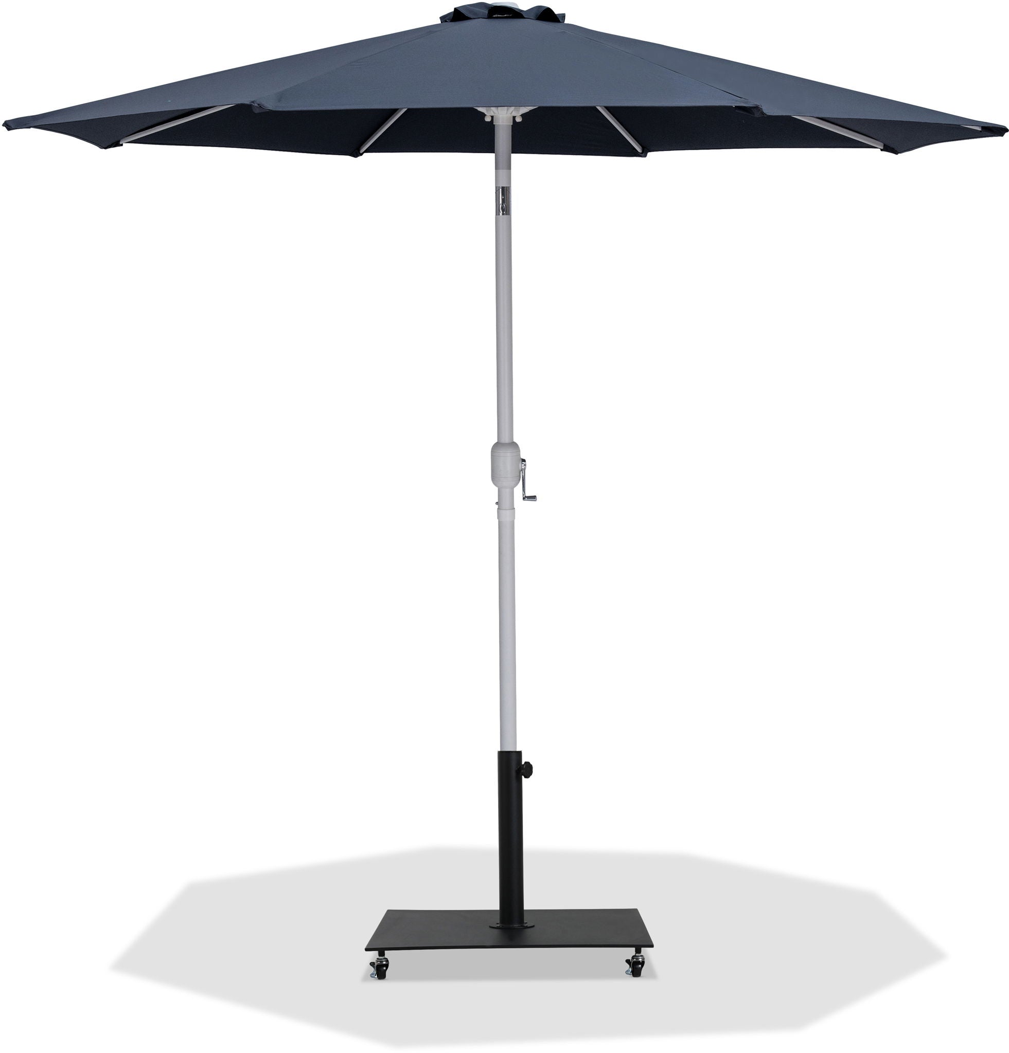 Fiji - Aluminum Patio Umbrella With Square Black And White Base - Urban Living Furniture (Los Angeles, CA)