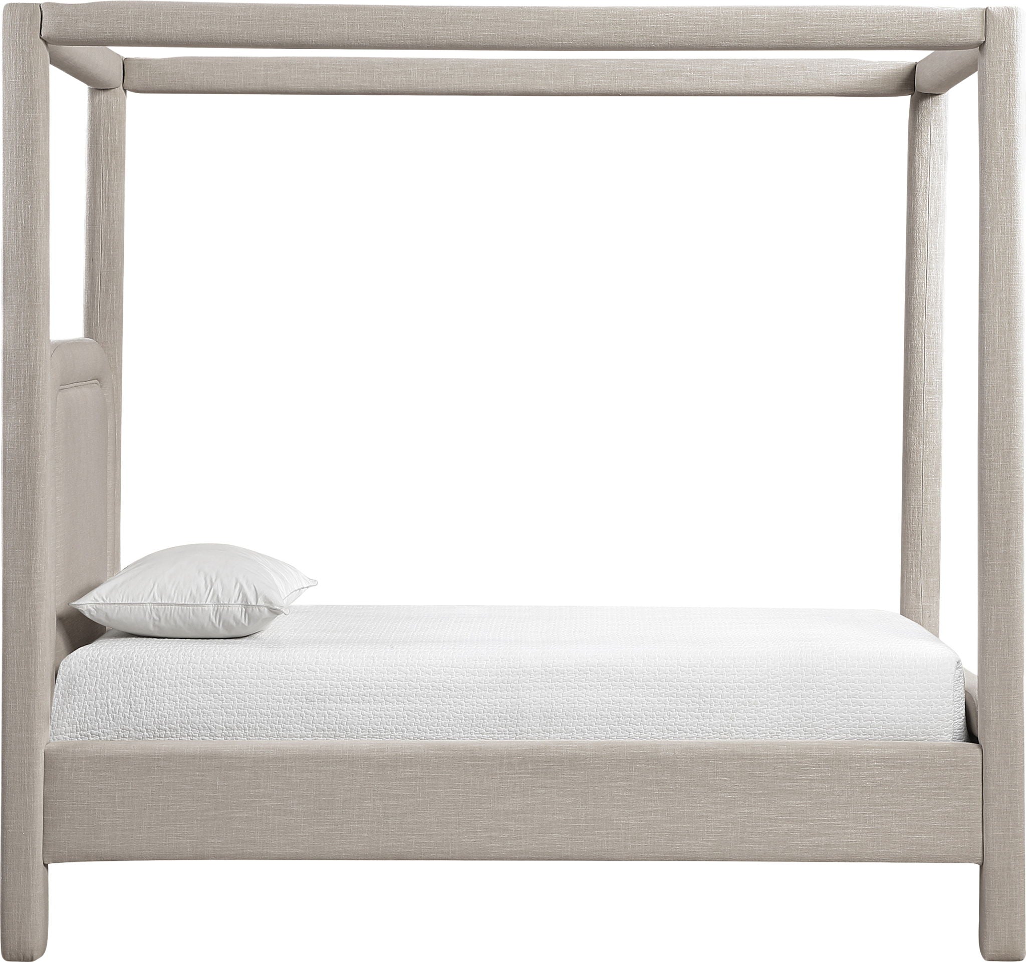 Salina - Linen Textured Fabric Upholstered Bed - Urban Living Furniture (Los Angeles, CA)