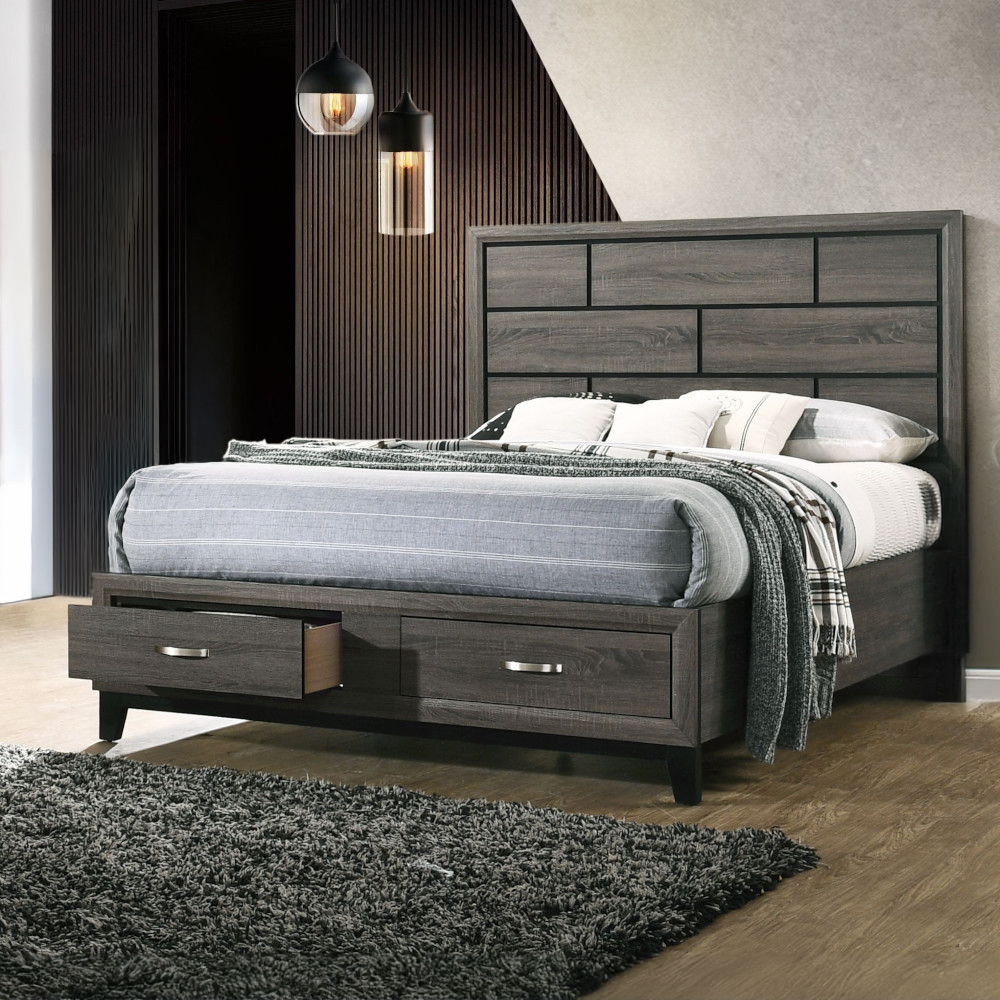 Valdemar - Bed w/Storage - Urban Living Furniture (Los Angeles, CA)