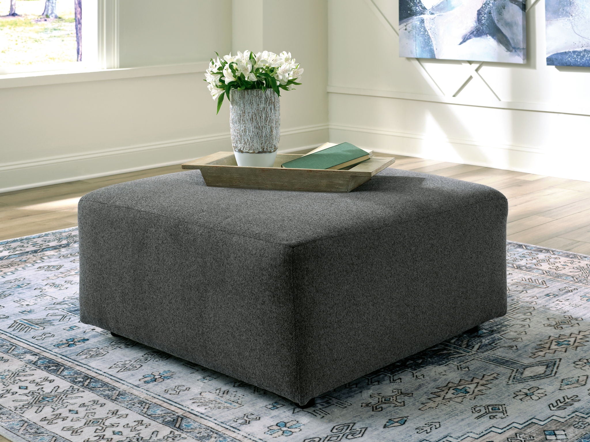 Edenfield - Oversized Accent Ottoman - Urban Living Furniture (Los Angeles, CA)