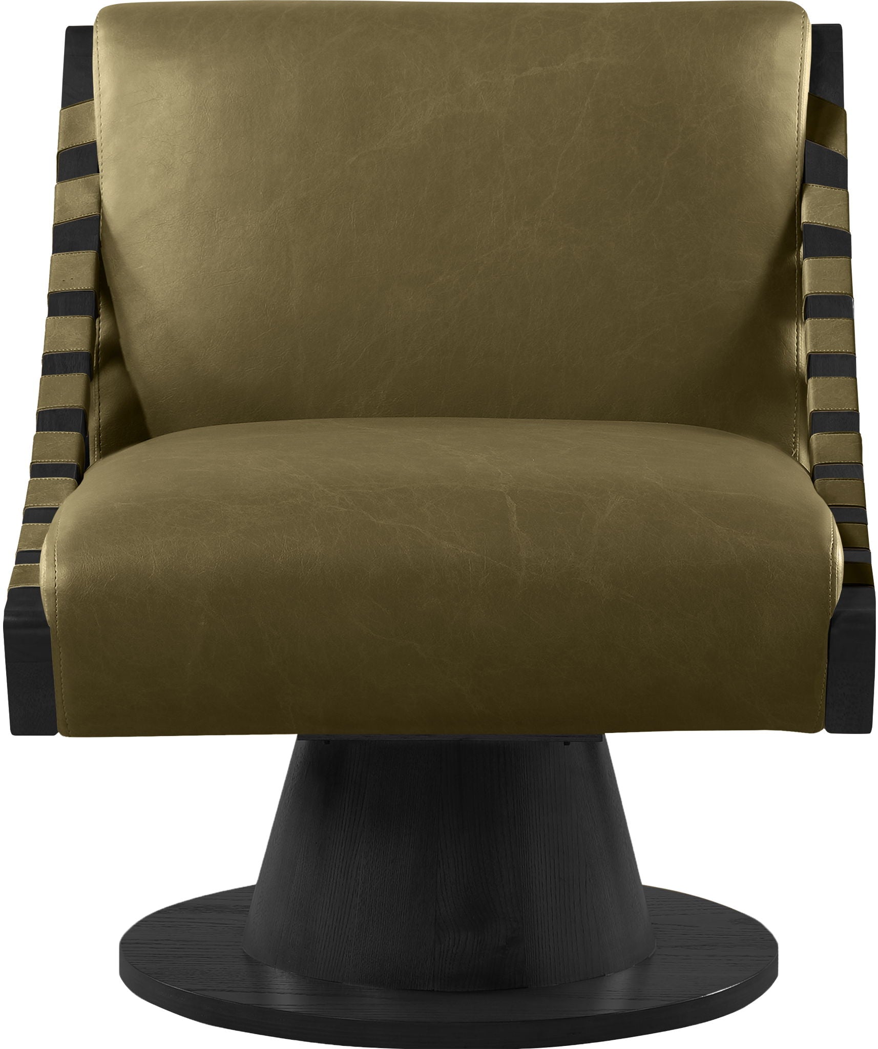 Millwin - Swivel Accent Chair With Black Base - Urban Living Furniture (Los Angeles, CA)